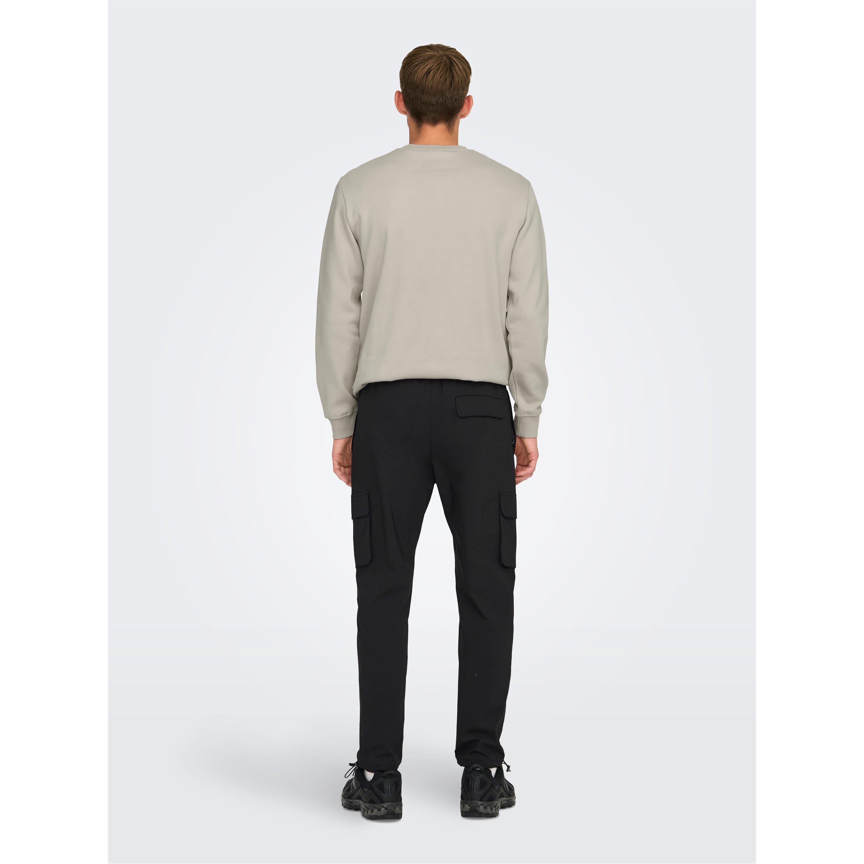 Zwart - Only and Sons - Cargo Trousers - 5