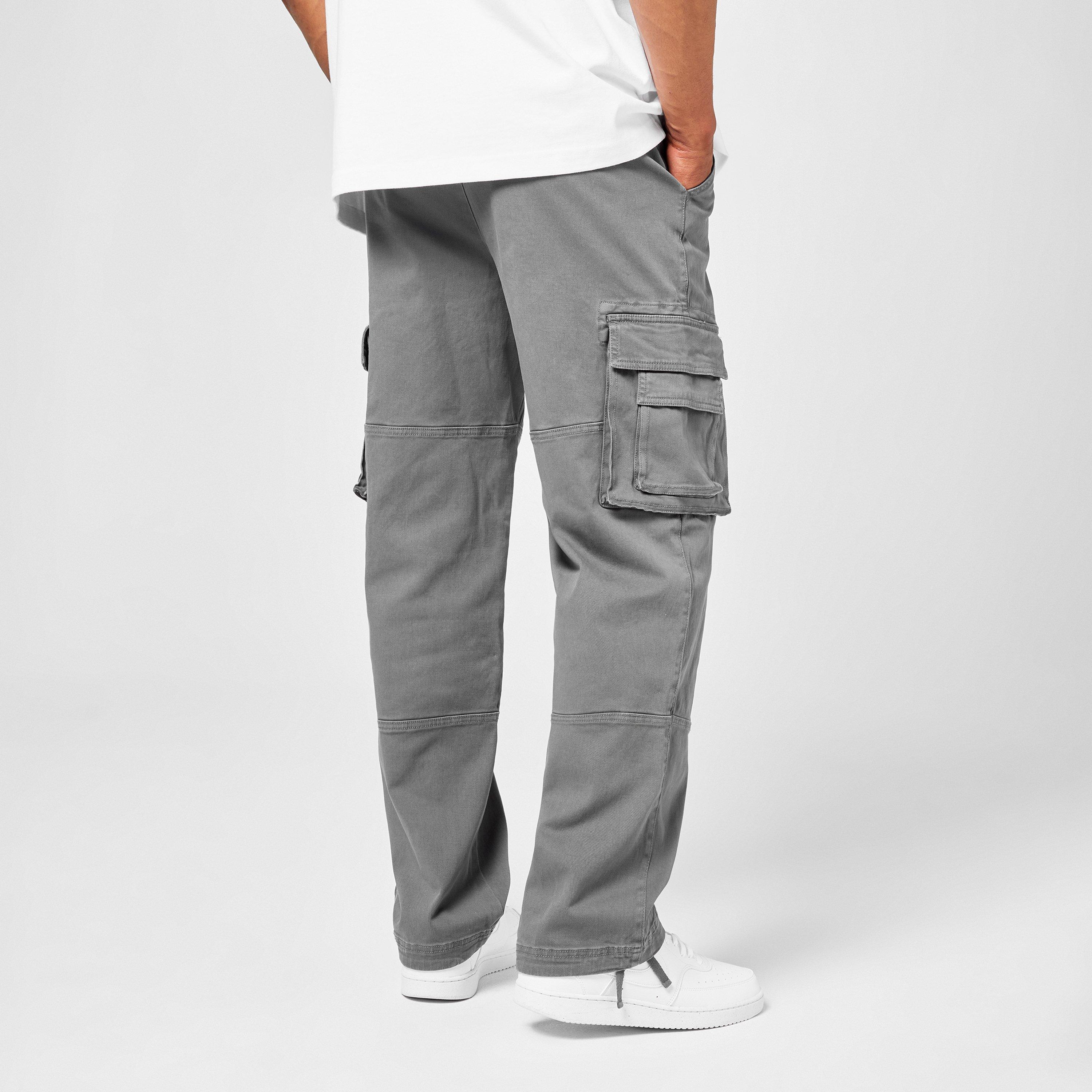 Slate - Jack Wills - Washed Cargo Trousers - 2