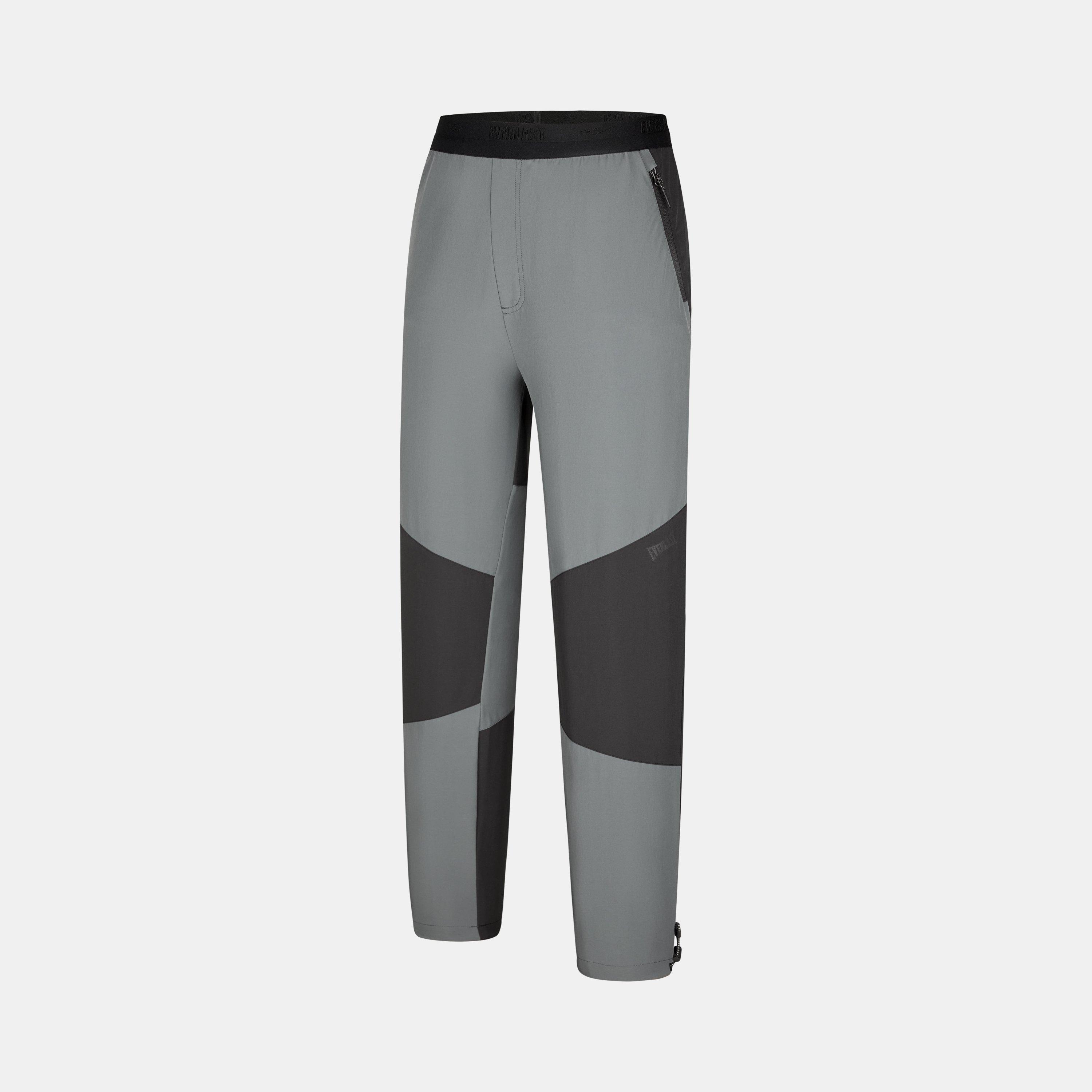 Nero/Carbonio - Everlast - Open Hem Woven Tracksuit Joggers - 2