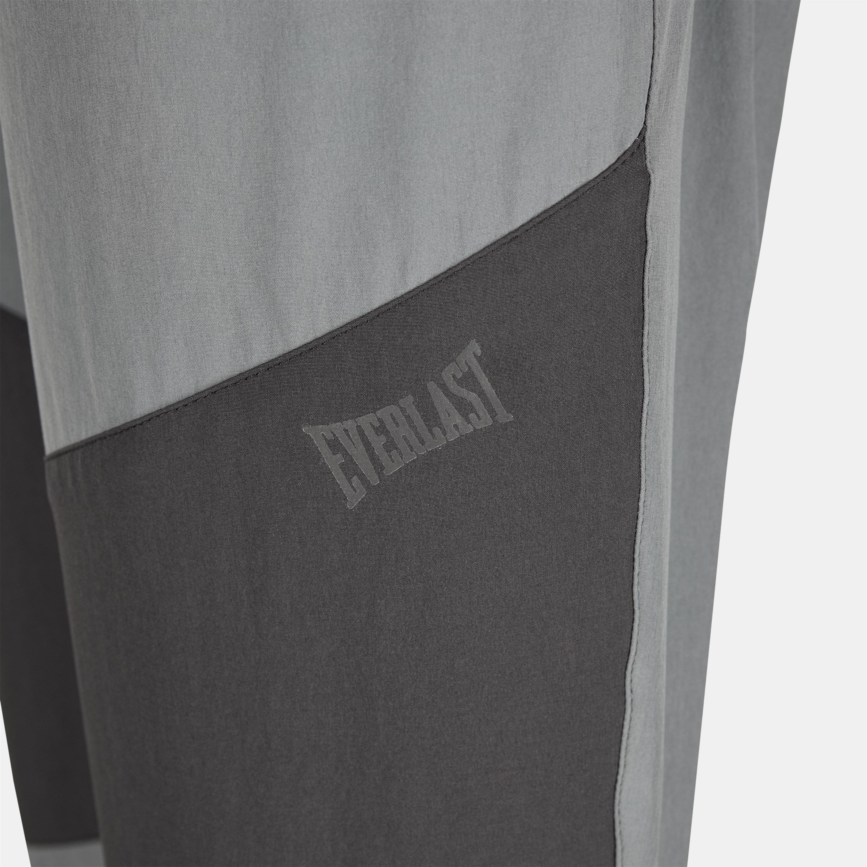 Nero/Carbonio - Everlast - Open Hem Woven Tracksuit Joggers - 5