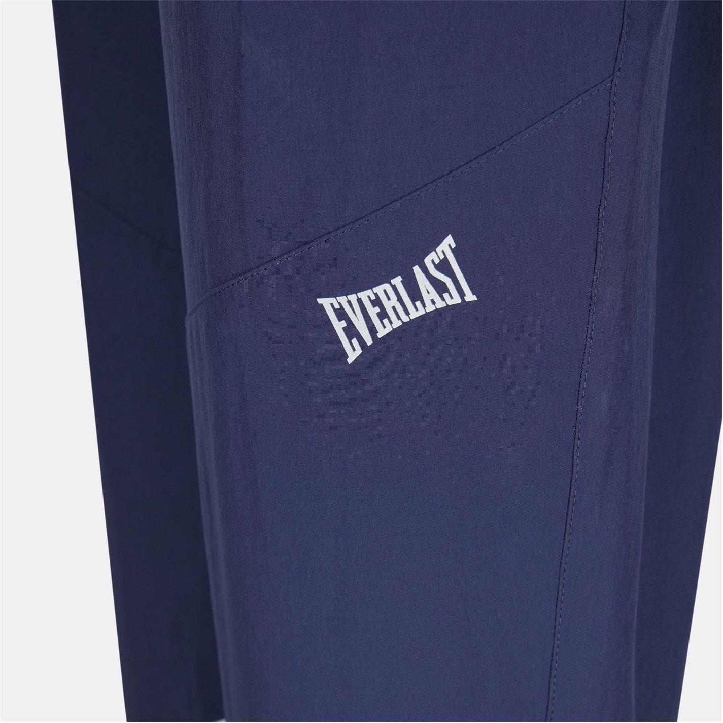 Navy/Blue - Everlast - Mens NRG Open Hem Woven Tracksuit Joggers - 4