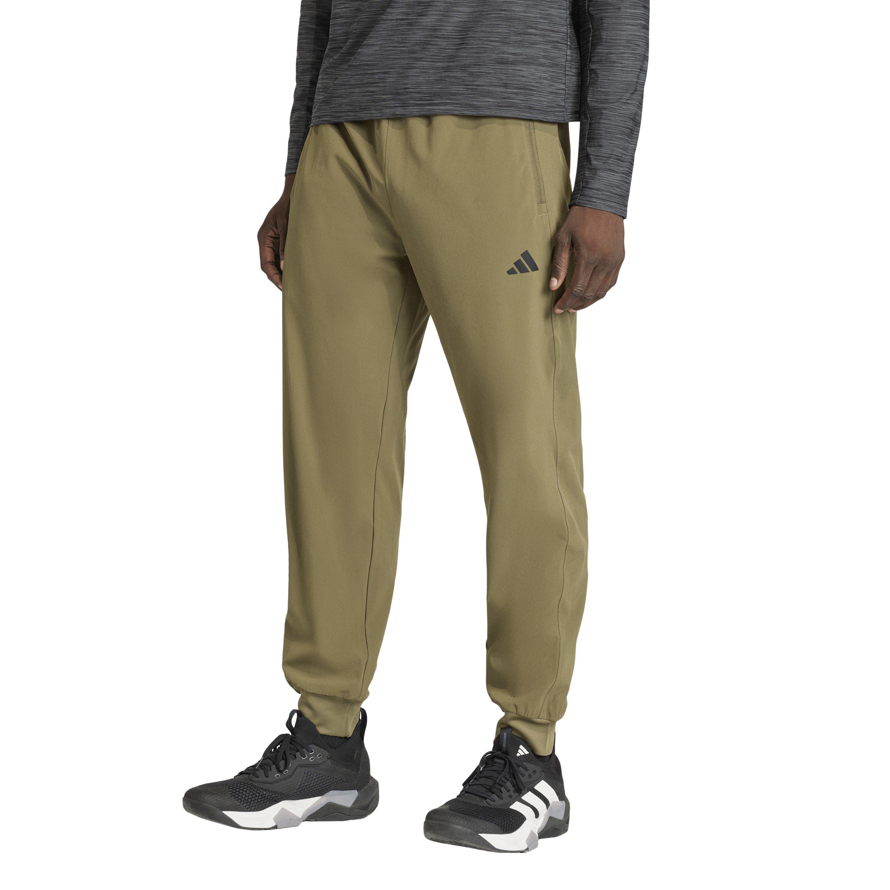 Olive Strata - adidas - Men's Performance Tracksuit Bottom - 2