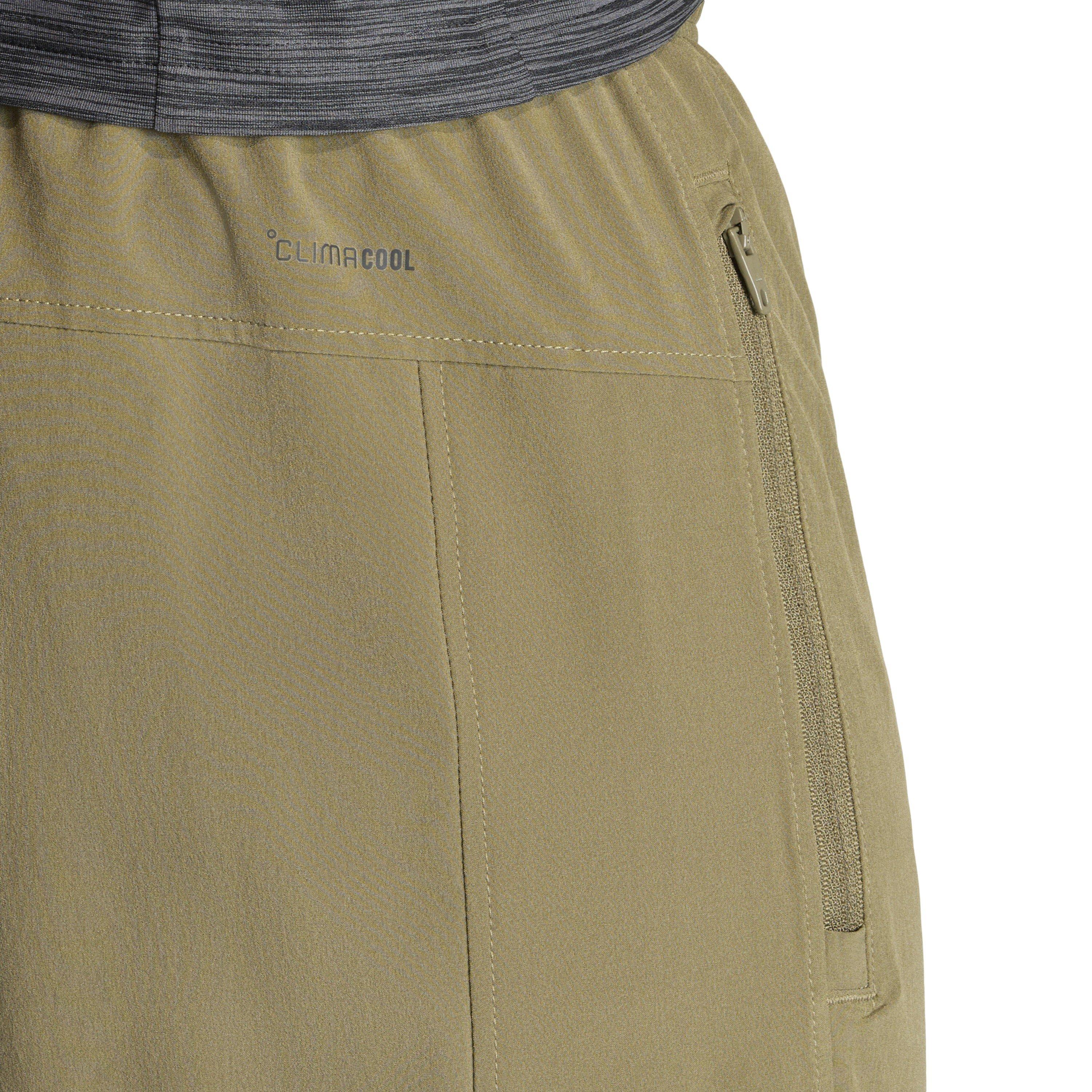 Olive Strata - adidas - Men's Performance Tracksuit Bottom - 5