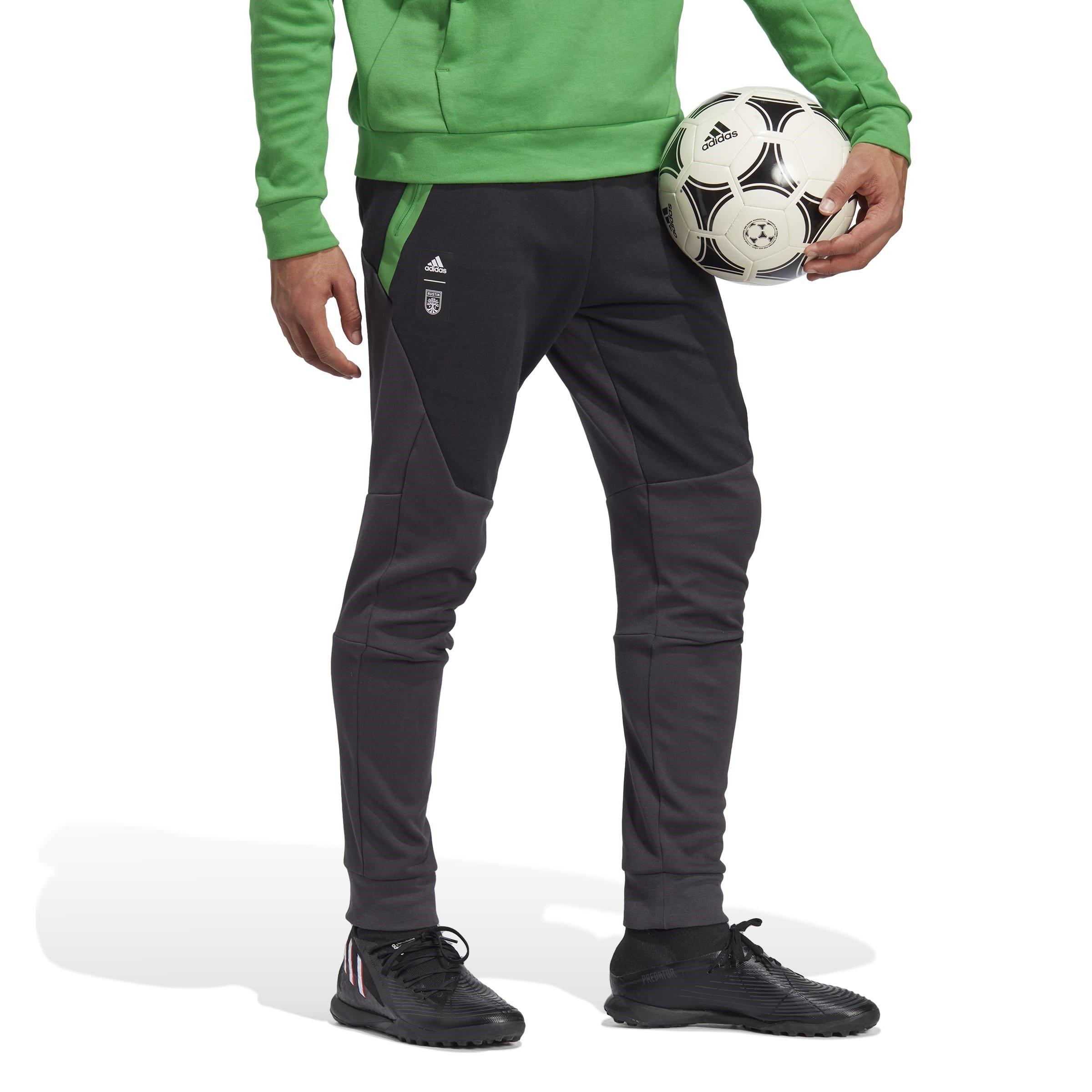 Black - adidas - Austin Travel Jogging Bottoms 2022 2023 Adults - 4