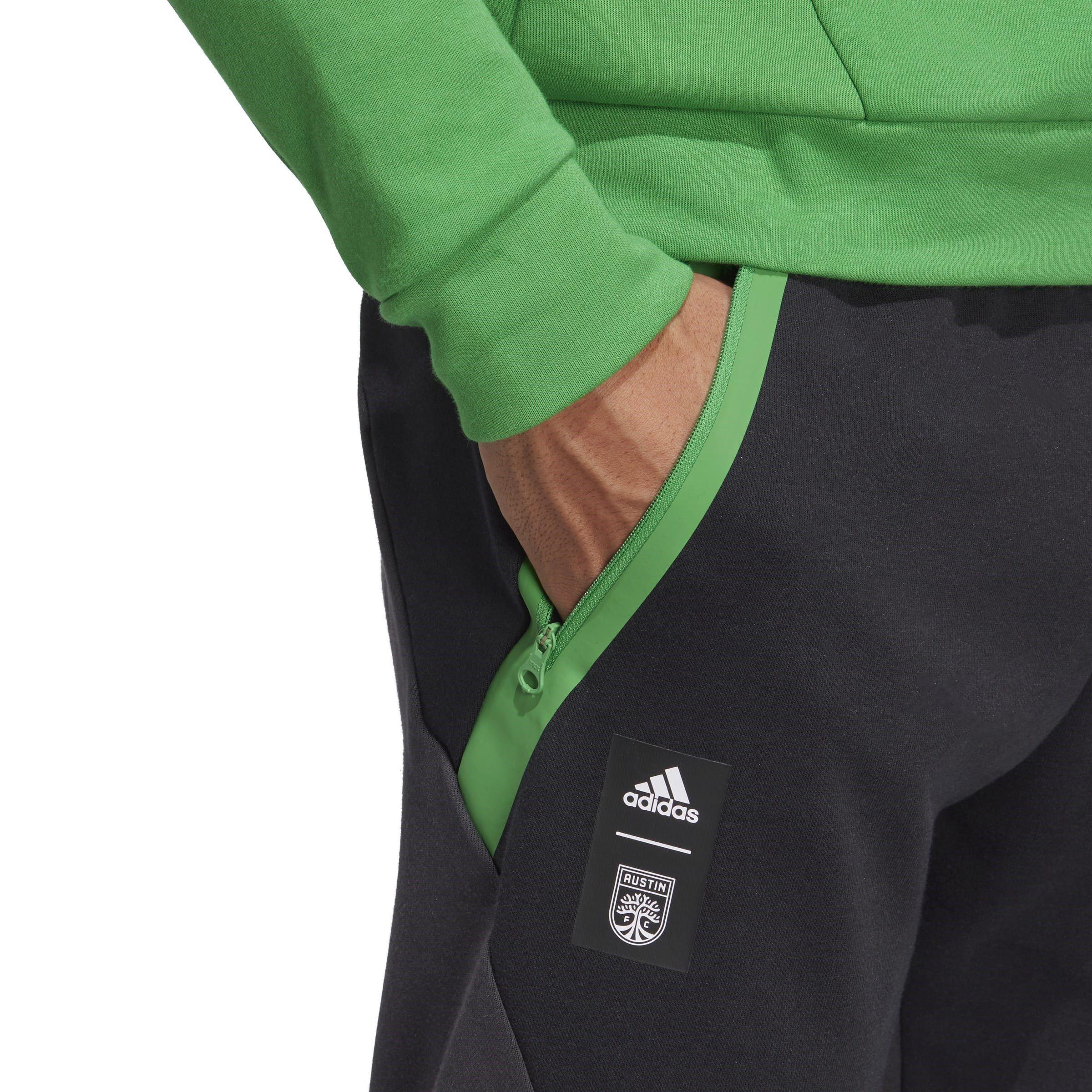 Black - adidas - Austin Travel Jogging Bottoms 2022 2023 Adults - 5