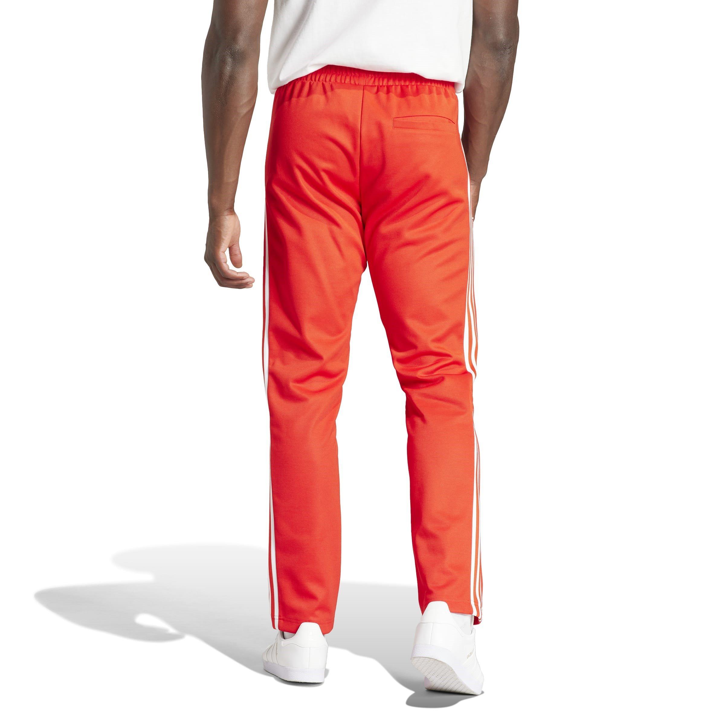 Rood - adidas - Bayern Munich Beckenbauer Tracksuit Bottoms Adults - 3