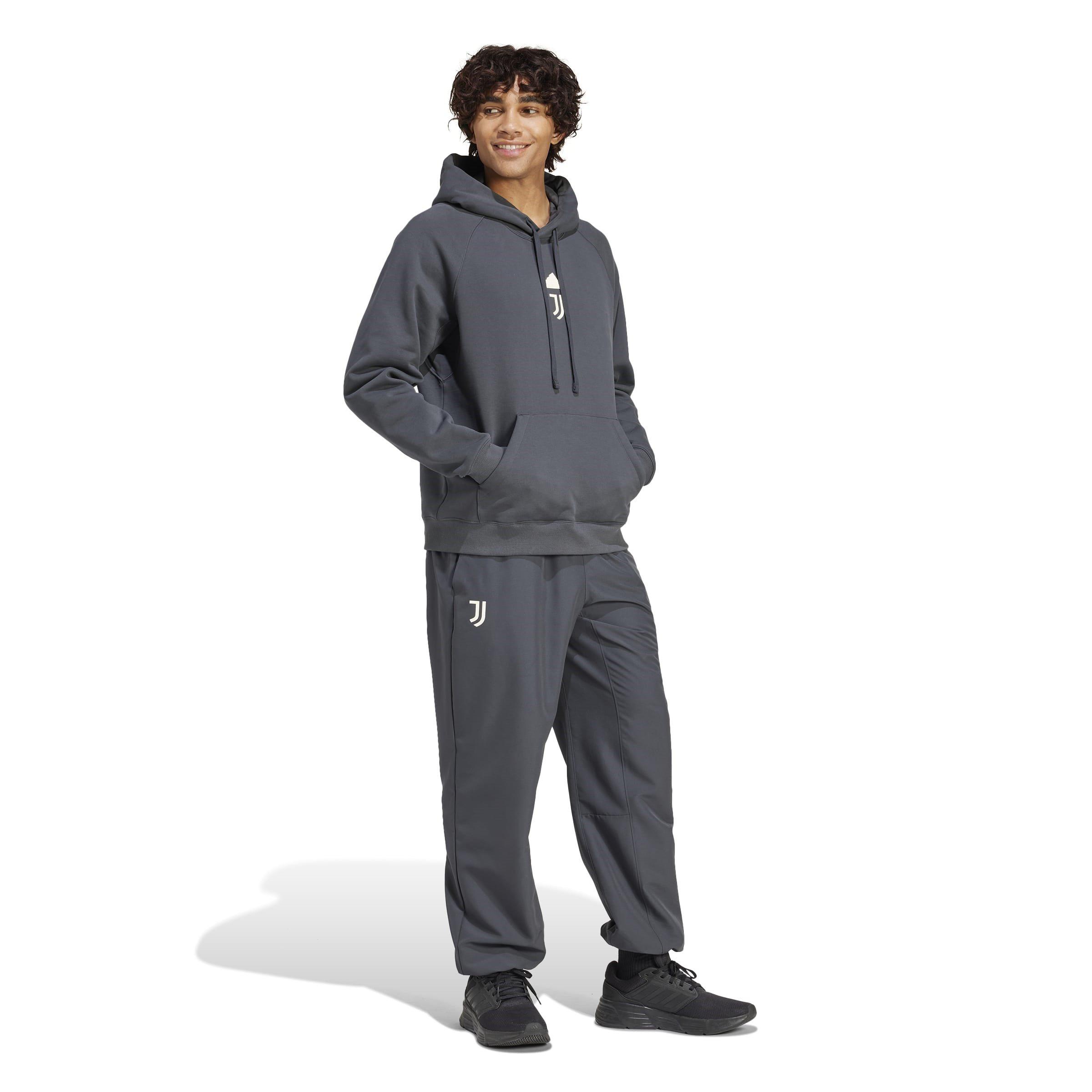 Grey - adidas - Juventus Tracksuit Bottoms Mens - 4