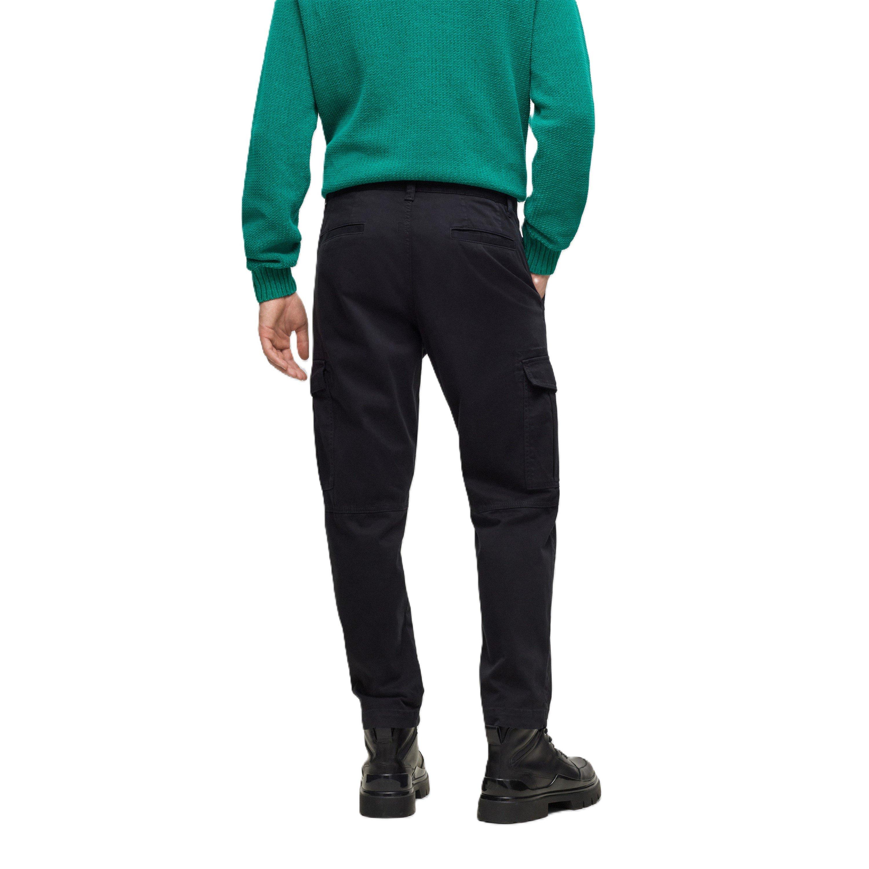 Black - Boss - Men's Sisla-5 Cargo Trousers - 2