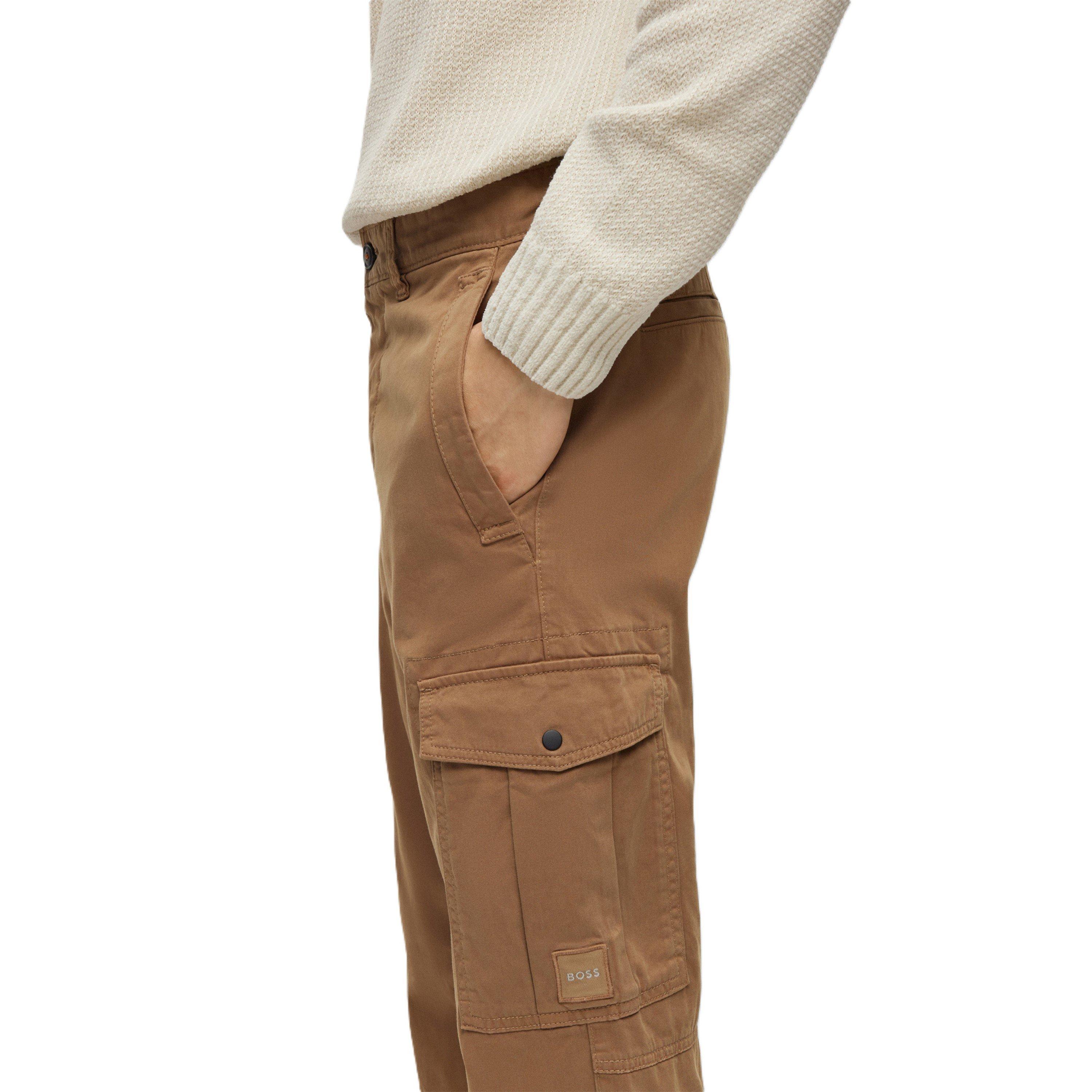 Open Beige - Boss - Men's Sisla-5 Cargo Trousers - 3