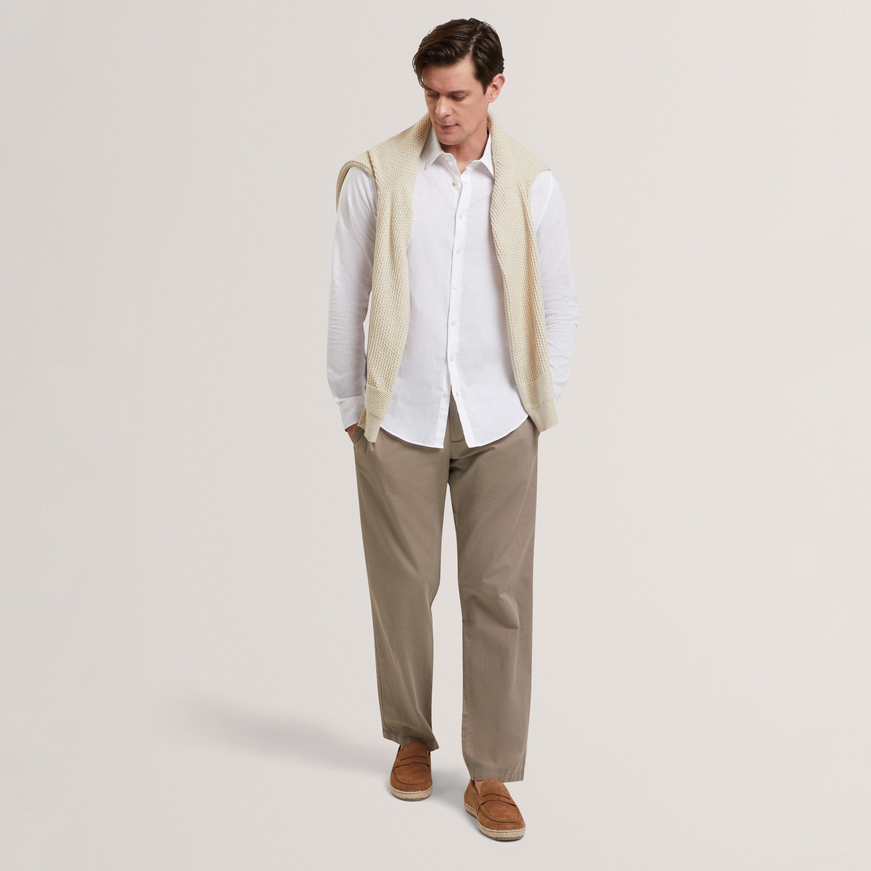 Brown - Ted Baker - Ted StrLeg LnBlndTrs Sn62 - 5