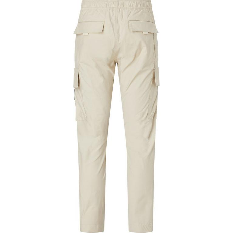Beige ACI - Calvin Klein Jeans - Skinny Washed Cargo Trousers - 5