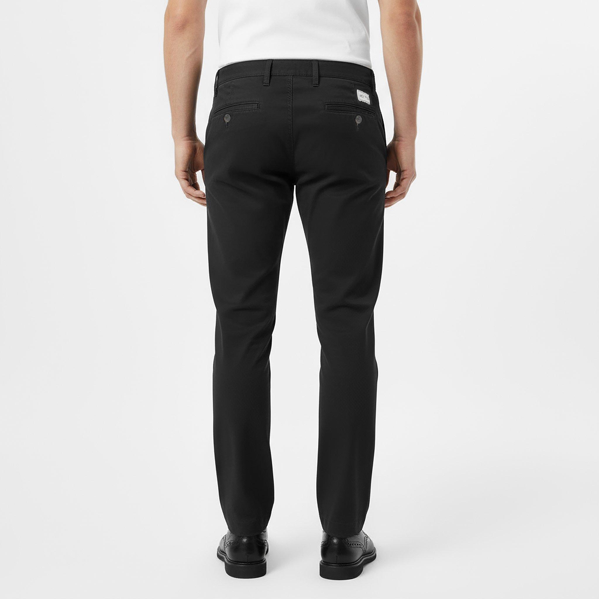 Black - Jack Wills - Slim Chino Trousers Mens - 4