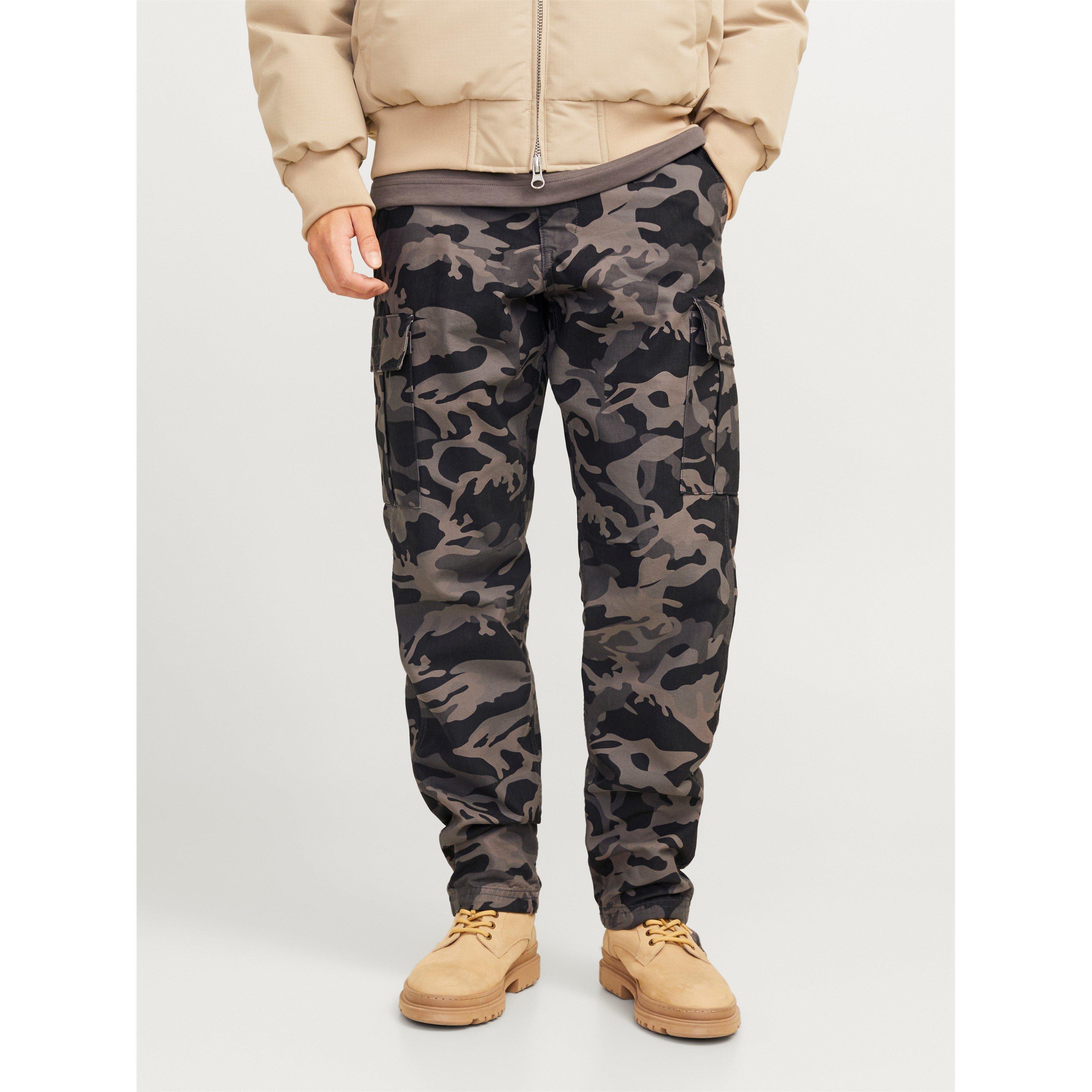 Grigio - Jack and Jones - Barkley Cargo Trousers - 2