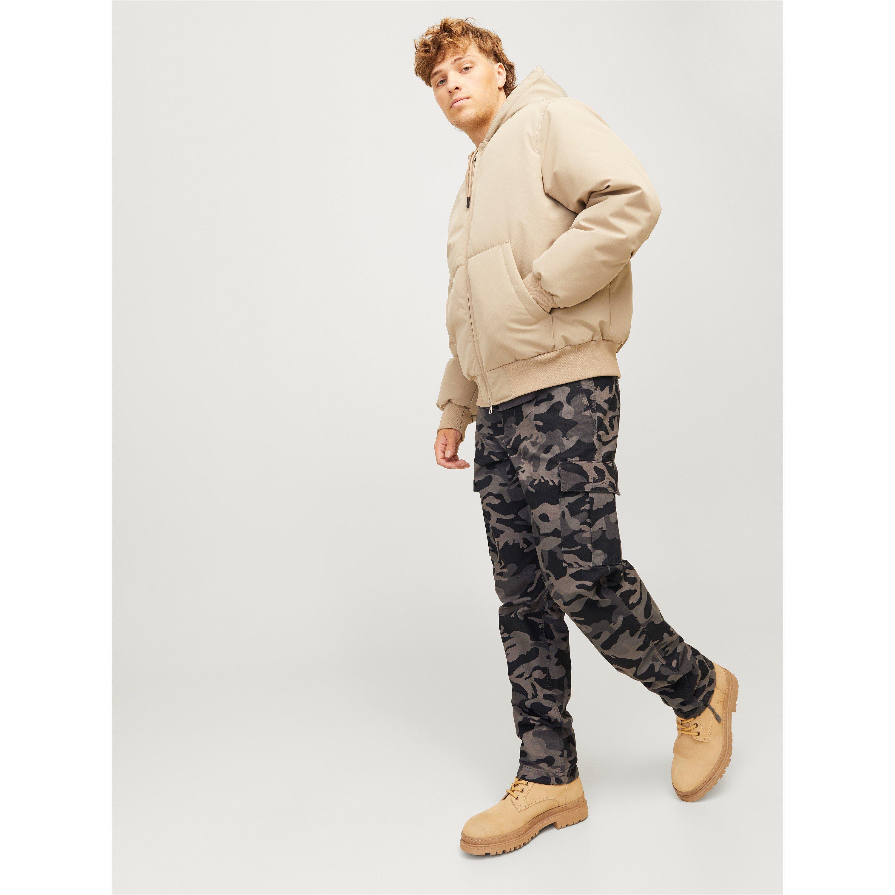 Grigio - Jack and Jones - Barkley Cargo Trousers - 5