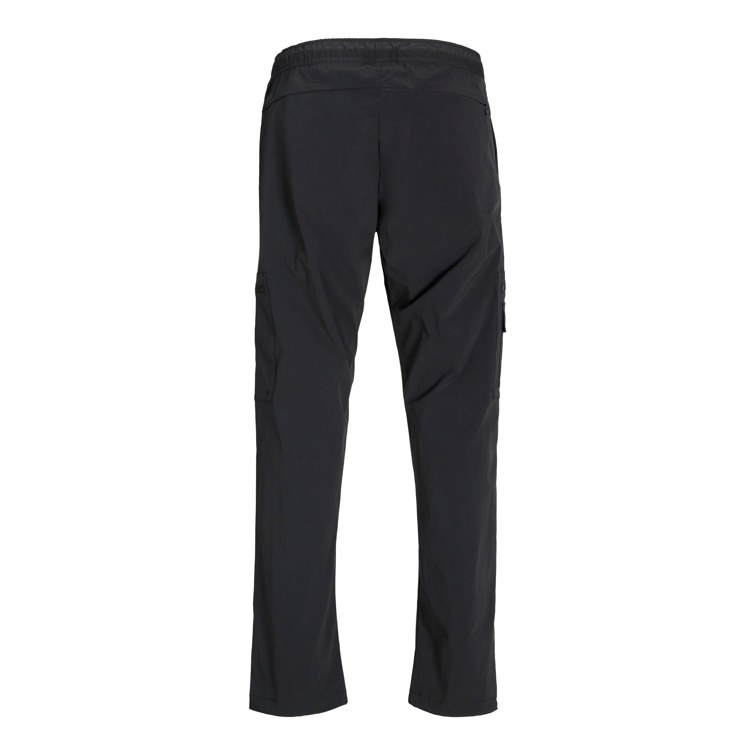 Sort - Jack and Jones - Men's Tech Cargo Trousers - 2