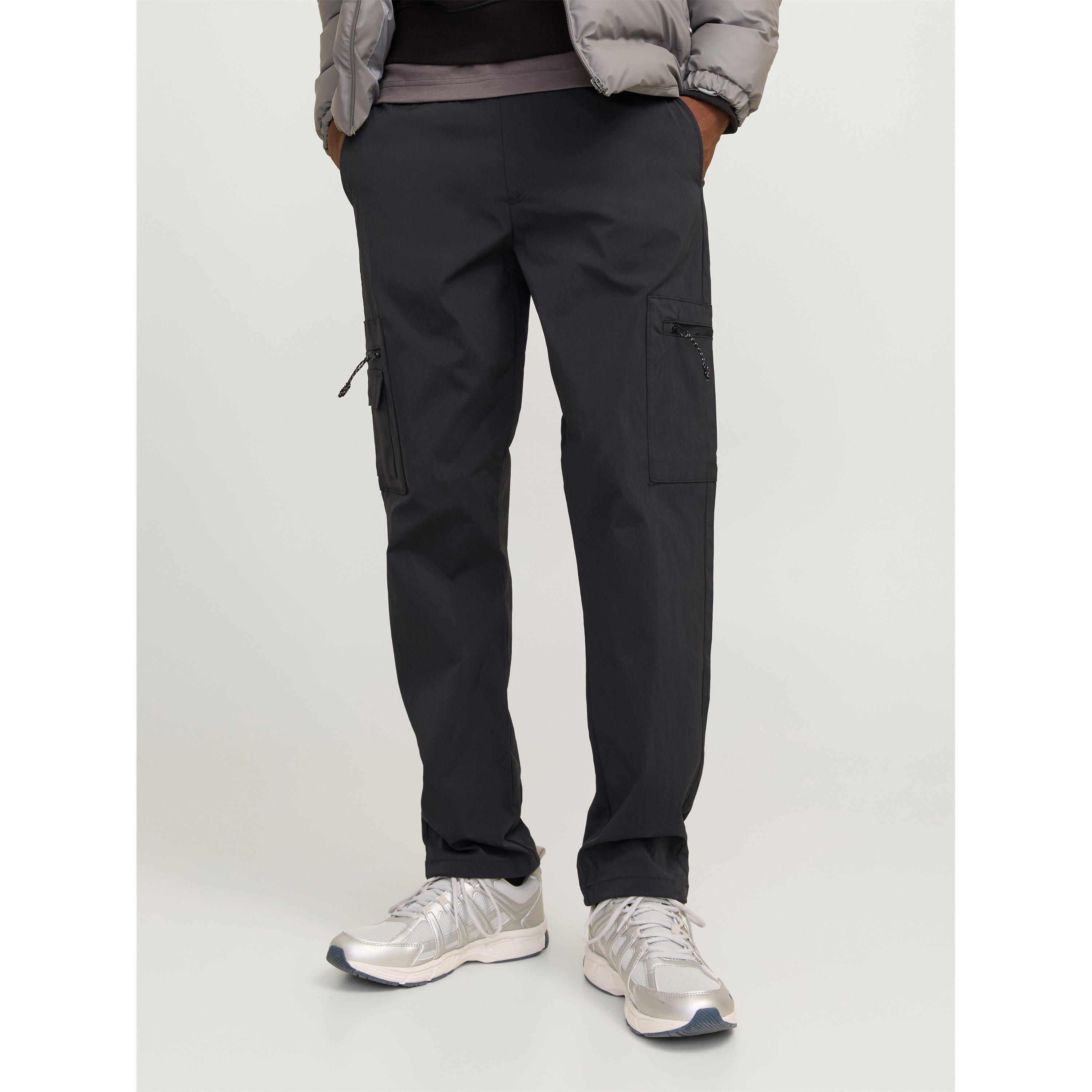 Sort - Jack and Jones - Men's Tech Cargo Trousers - 6