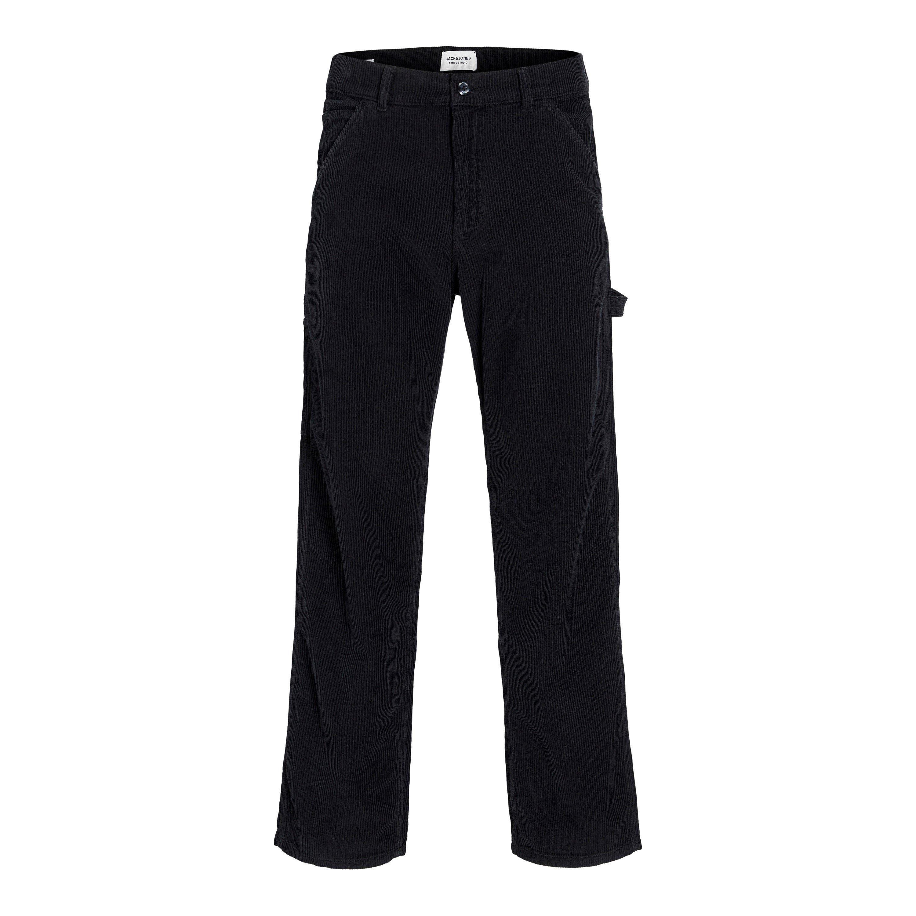Black - Jack and Jones - Men's Corduroy Trousers - 1