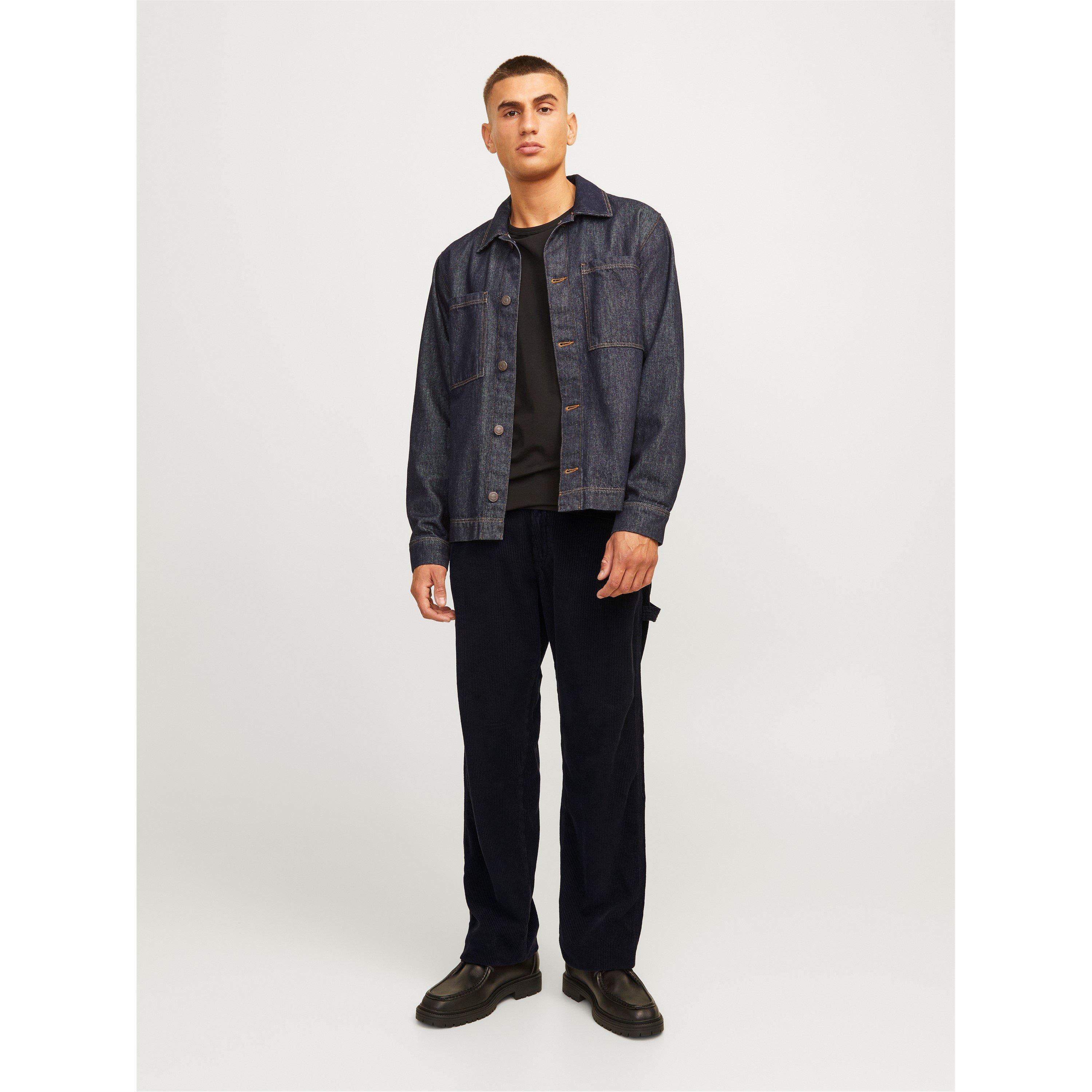 Crna - Jack and Jones - Corduroy Trousers - 4