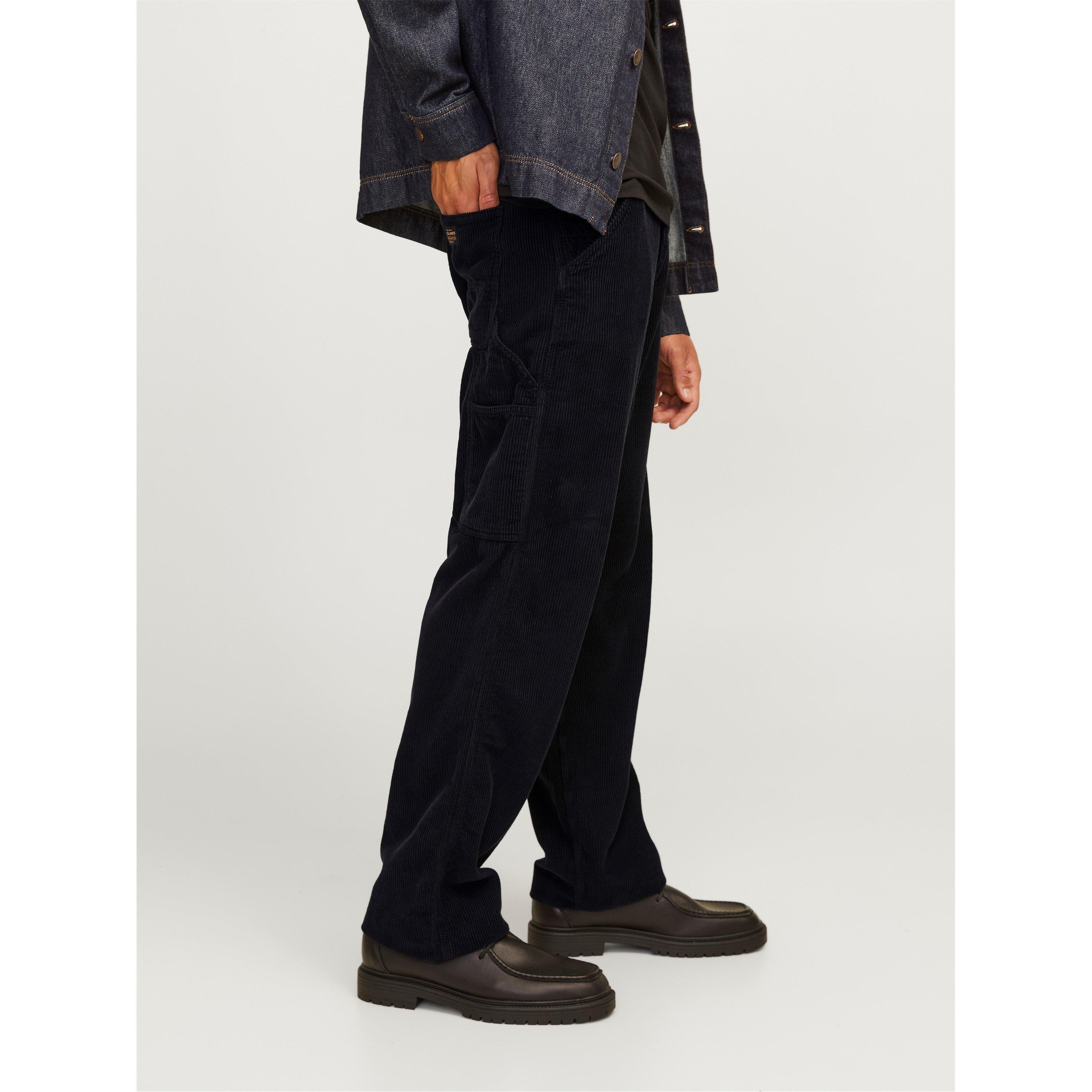 Crna - Jack and Jones - Corduroy Trousers - 5