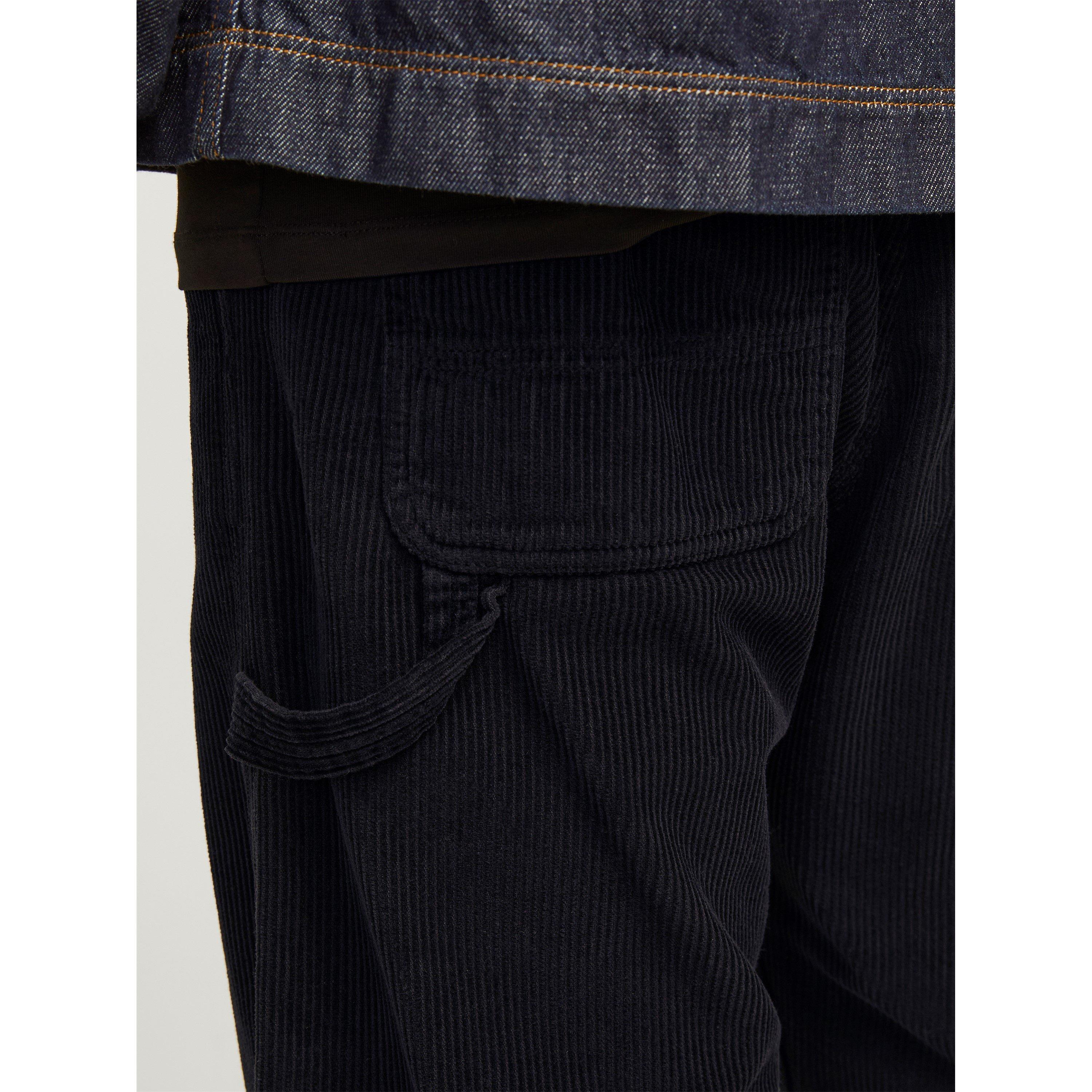 Crna - Jack and Jones - Corduroy Trousers - 7
