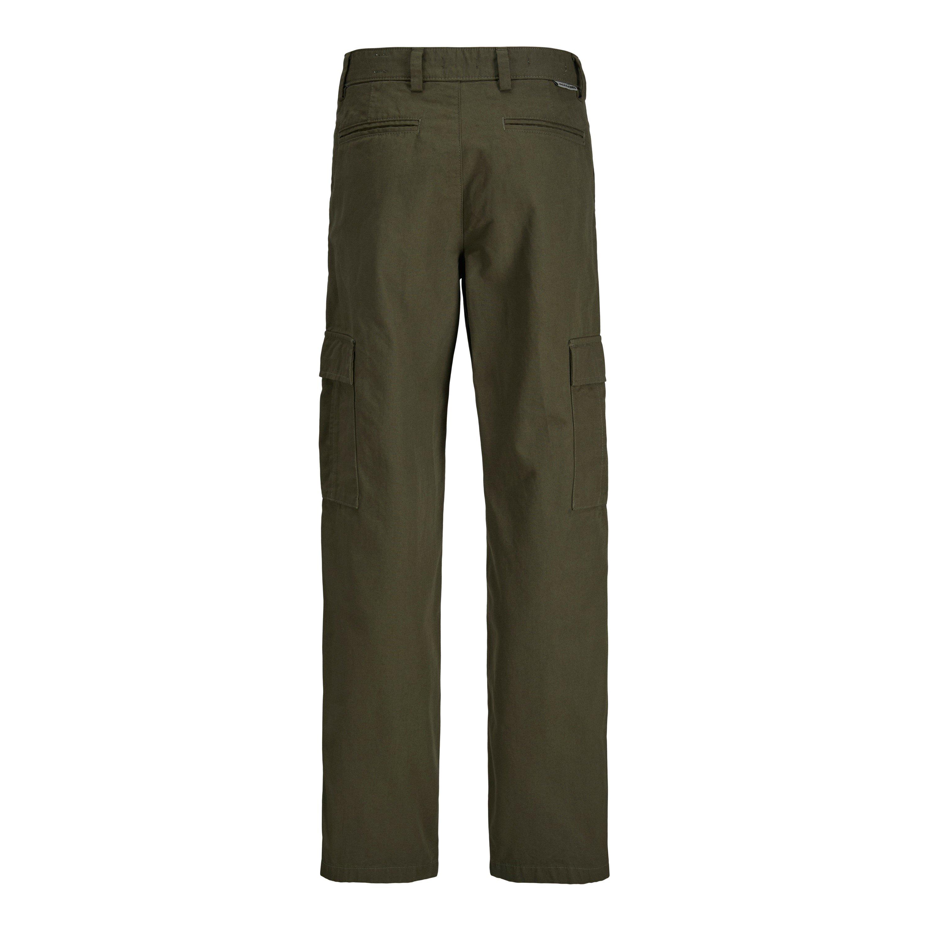 Olive Night - Jack and Jones - Bill Cargo Trousers - 2