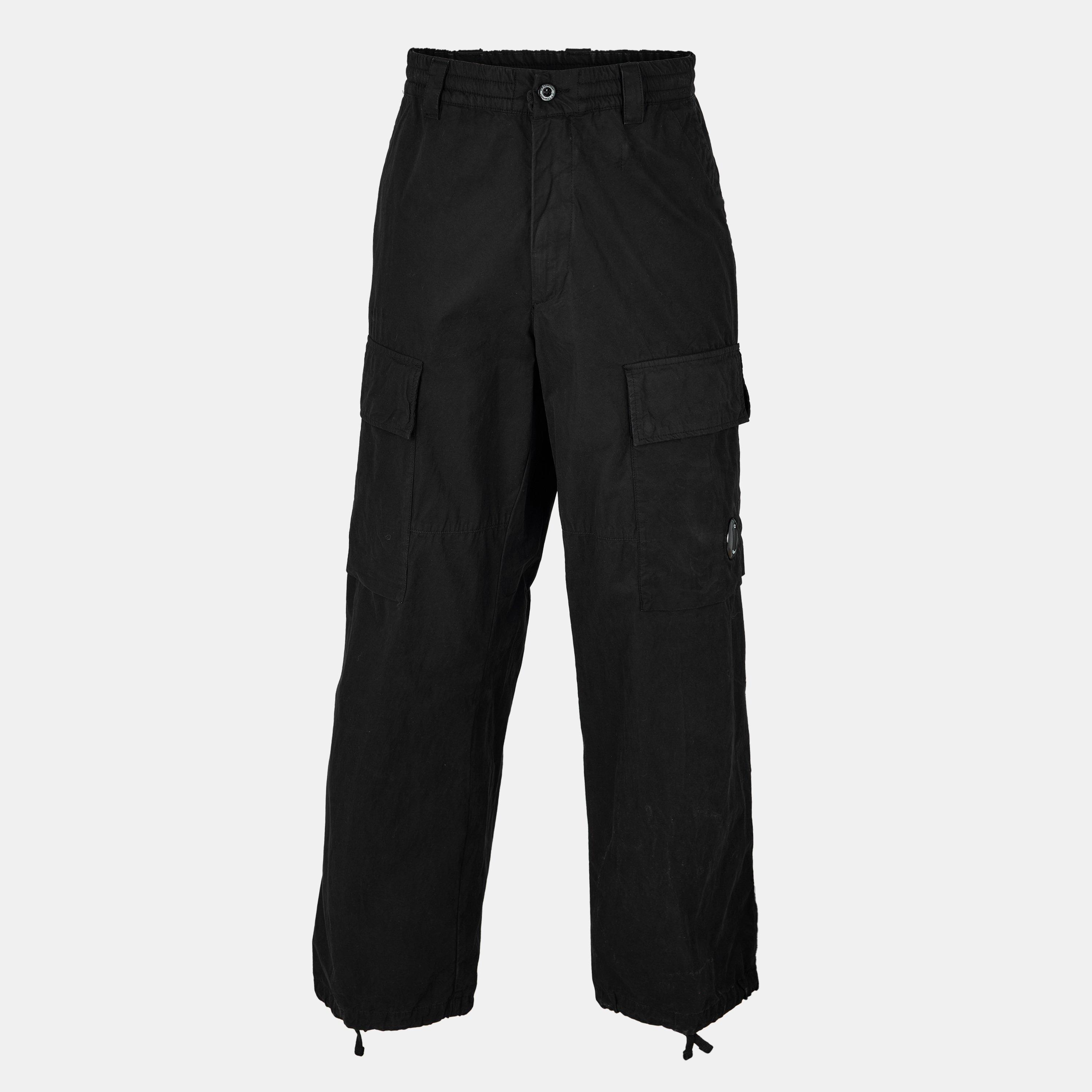 Cp Company Men's Cargo Trousers - Black 999 - 2XL (54)