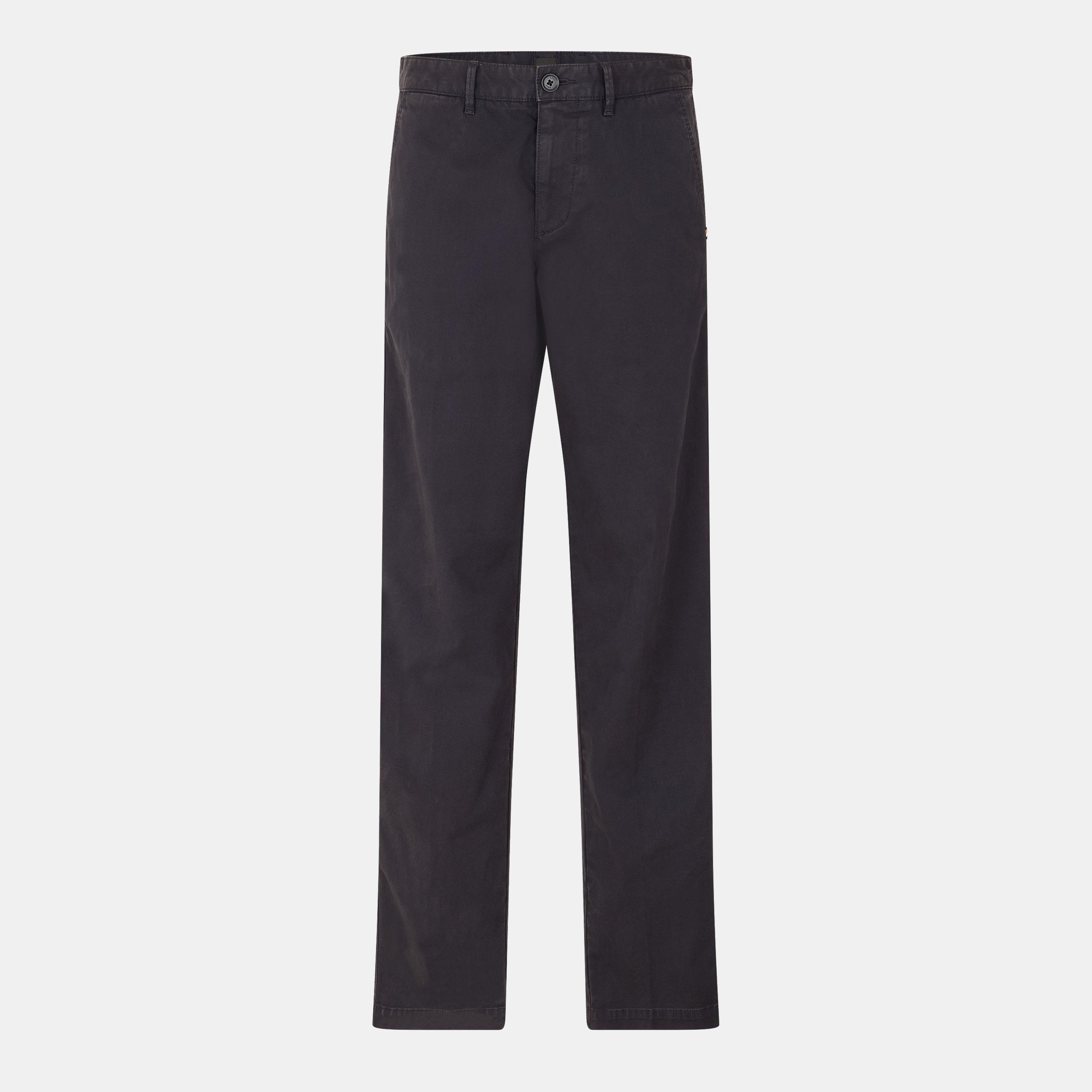 Boss Men's Crigan Straight Fit Trousers - Dark Blue - 28R