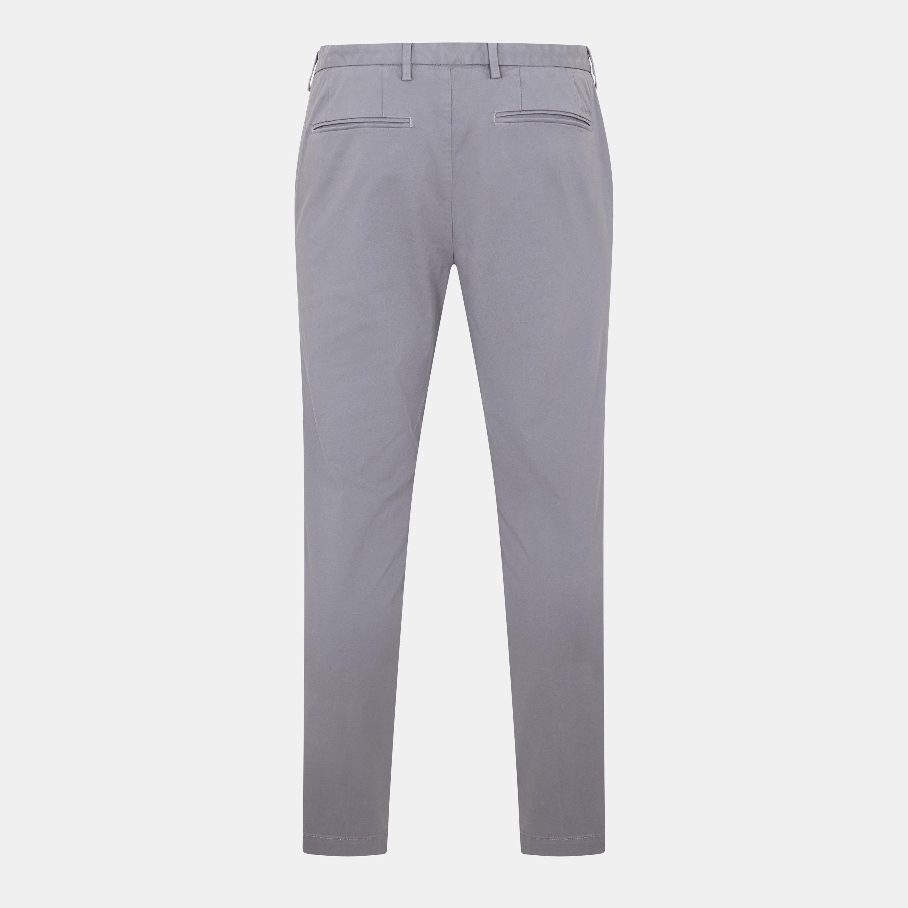 Dark Grey - Boss - Men's Kaito3 Straight Leg Trousers - 2
