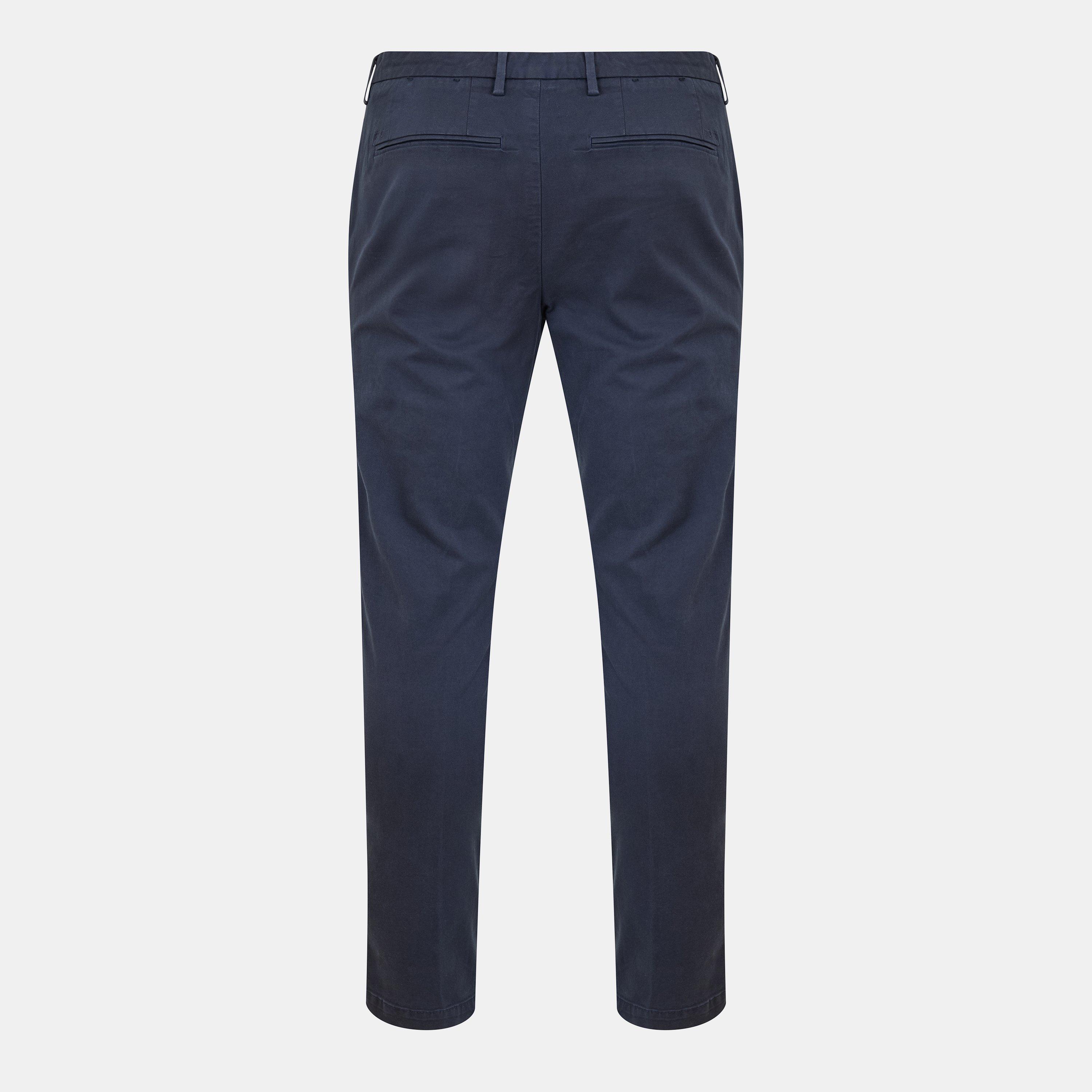 Dark Blue - Boss - Men's Kaito3 Straight Leg Trousers - 2