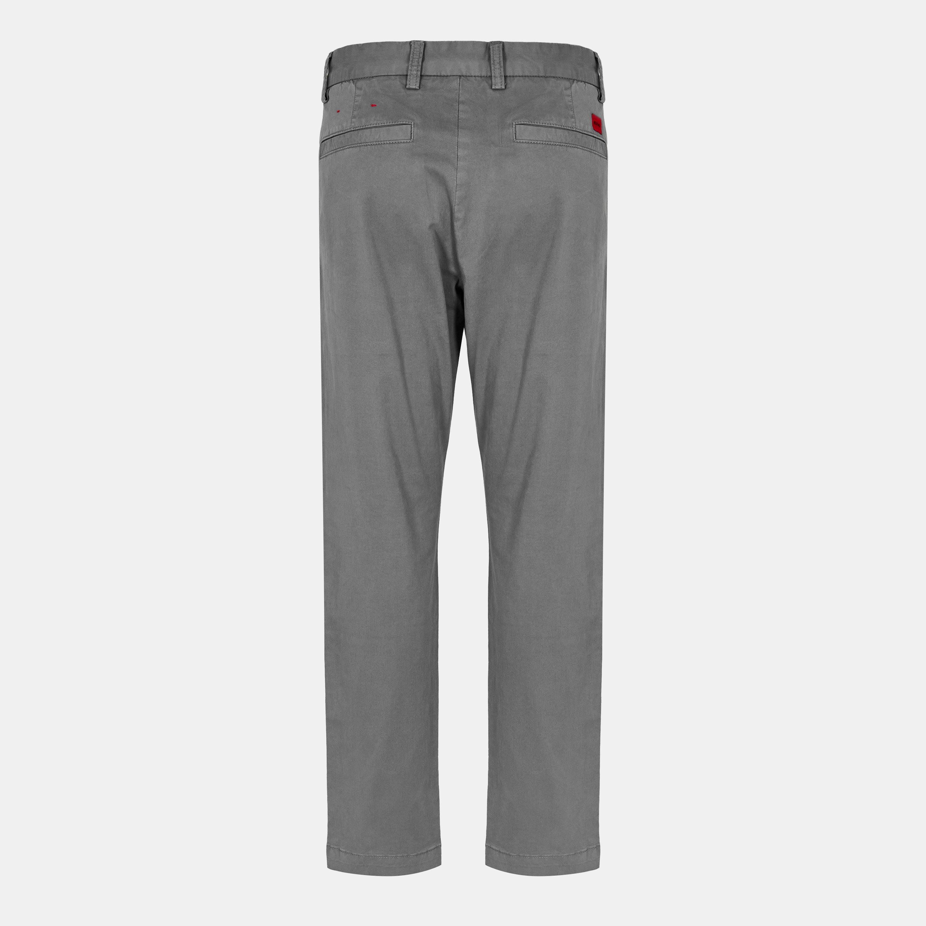 Open Grey - Hugo - Men's Straight Leg Trousers - 2