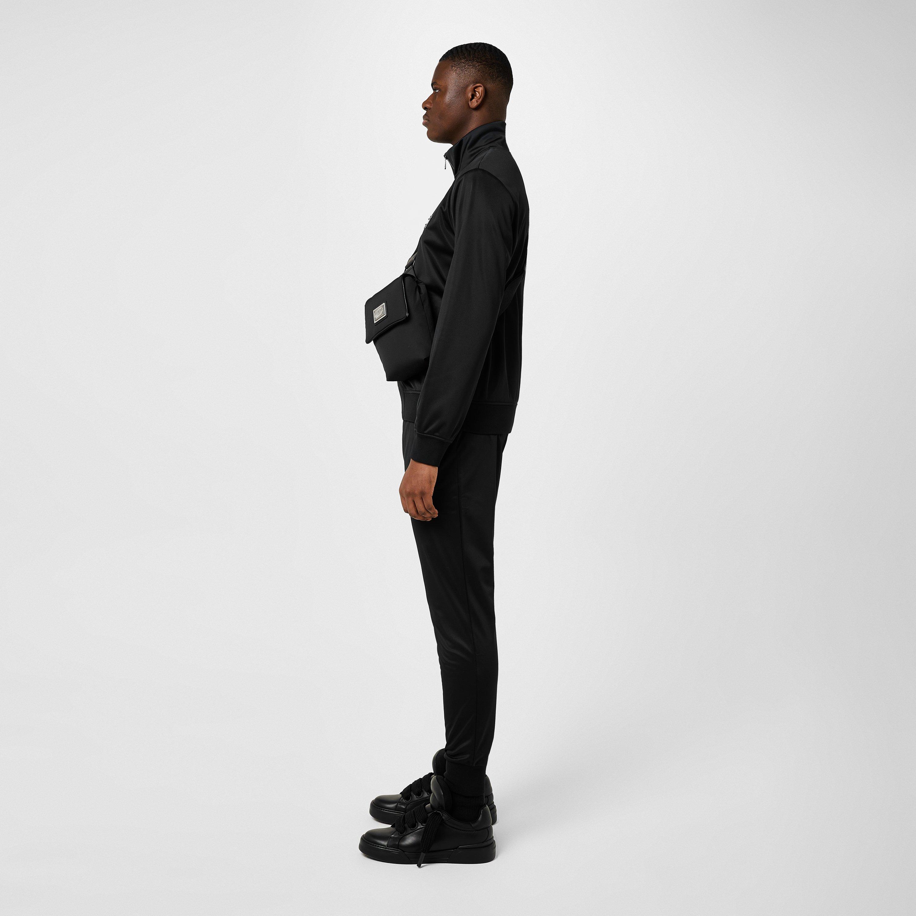 Nero - Dolce and Gabbana - Technical Jersey Jogging Pants - 2