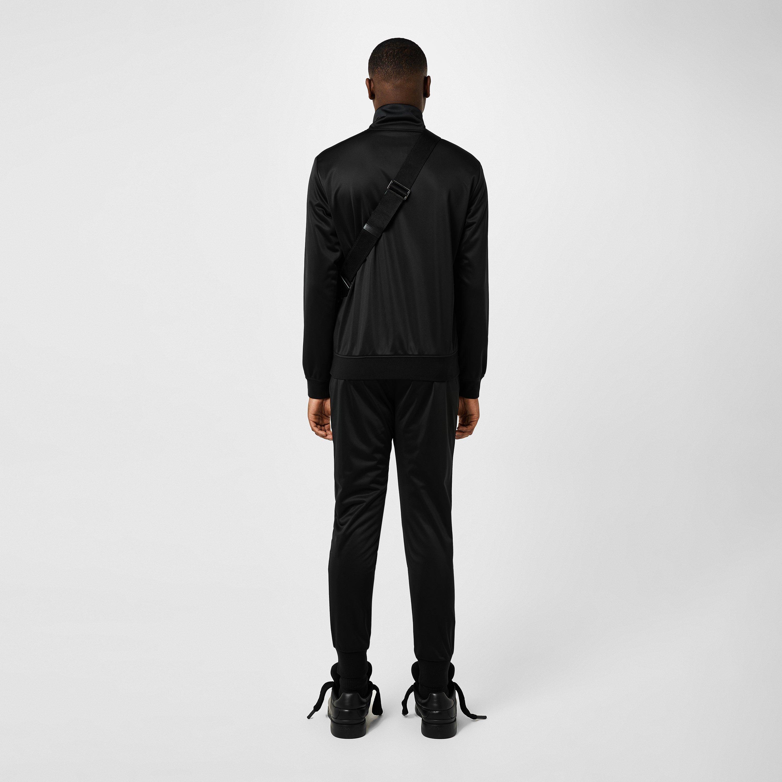 Nero - Dolce and Gabbana - Technical Jersey Jogging Pants - 3