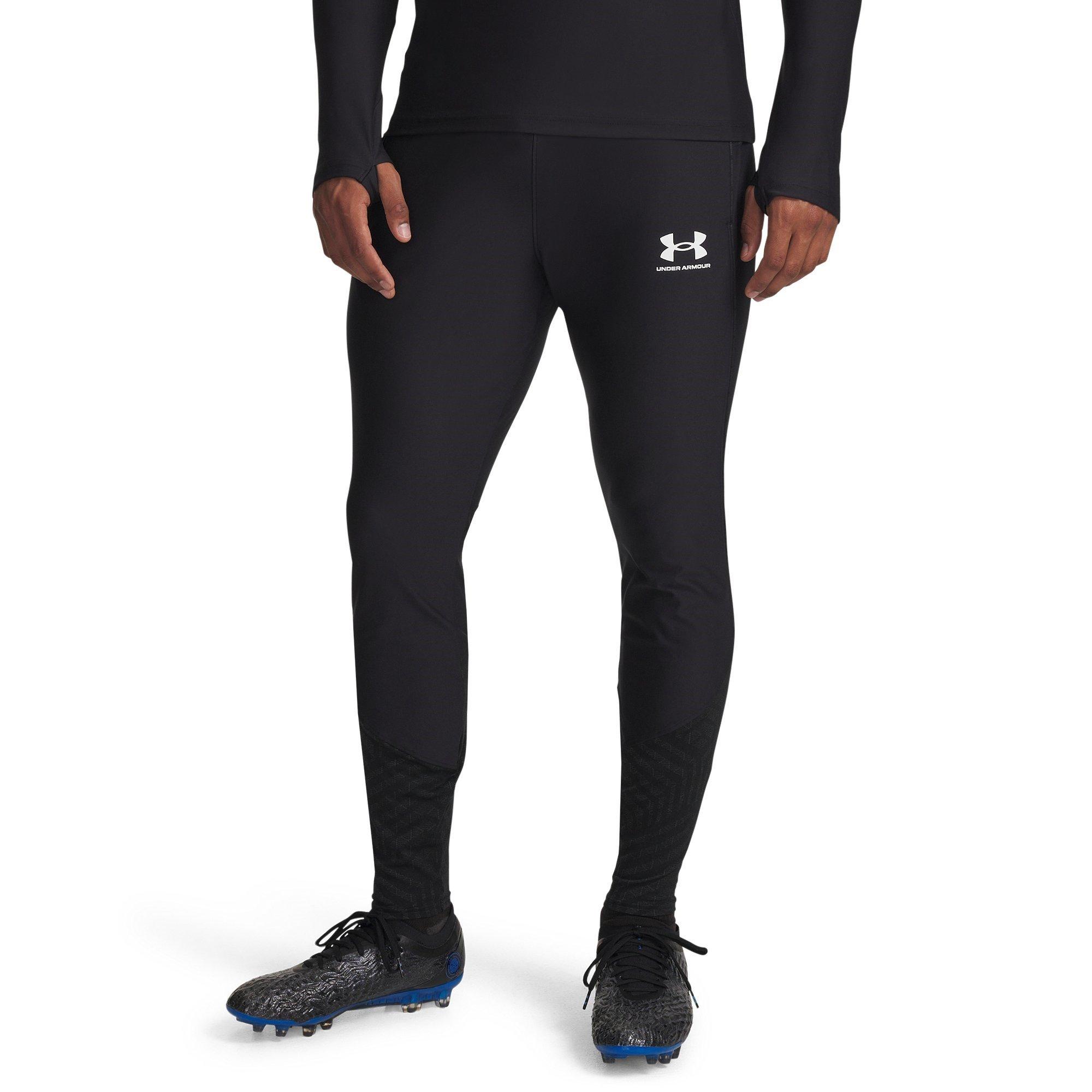 Black/White - Under Armour - Men's Chal Performance Tracksuit Bottom - 1