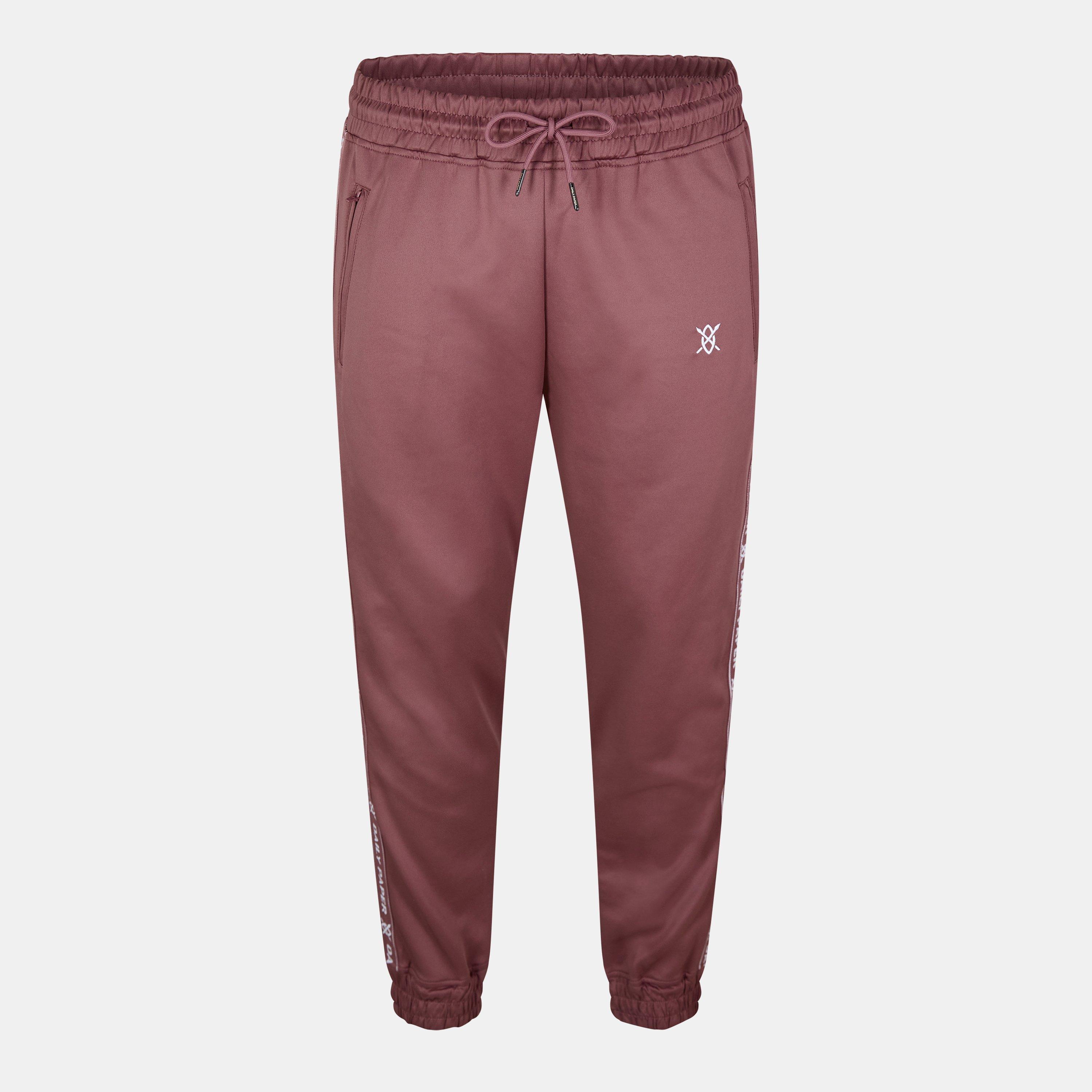 Rose Brown - Daily Paper - Men's Tonal Closed Hem Poly Joggers - 1