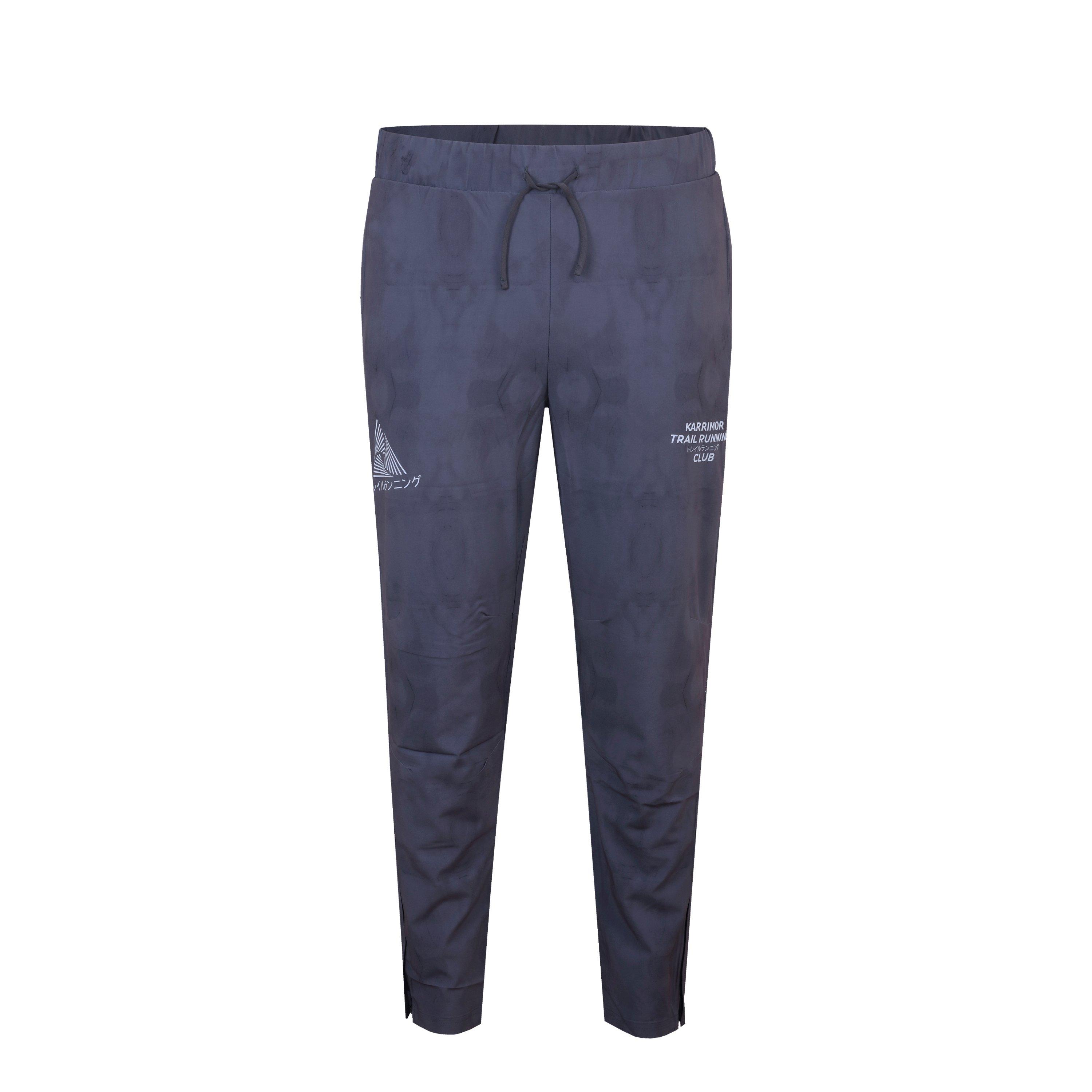 Karrimor Men's Running Club Closed Hem Poly Joggers - Black - 2XL