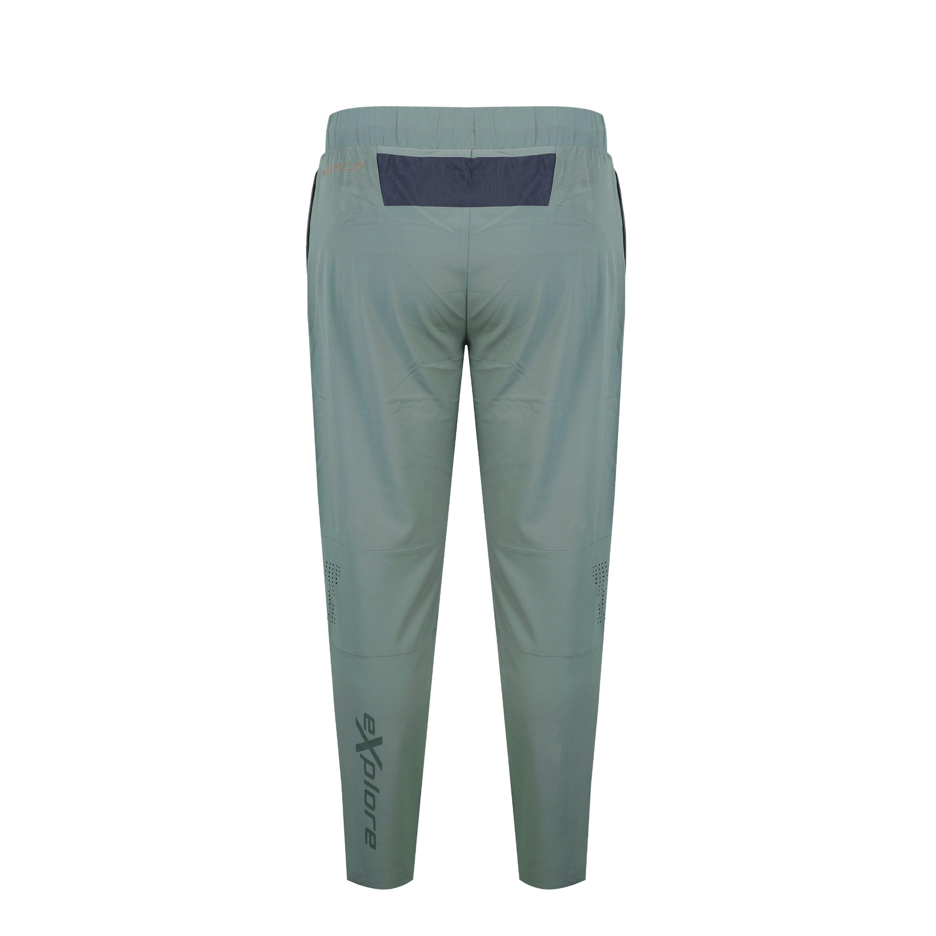 Khaki - Karrimor - Men's Running Club Closed Hem Poly Joggers - 5