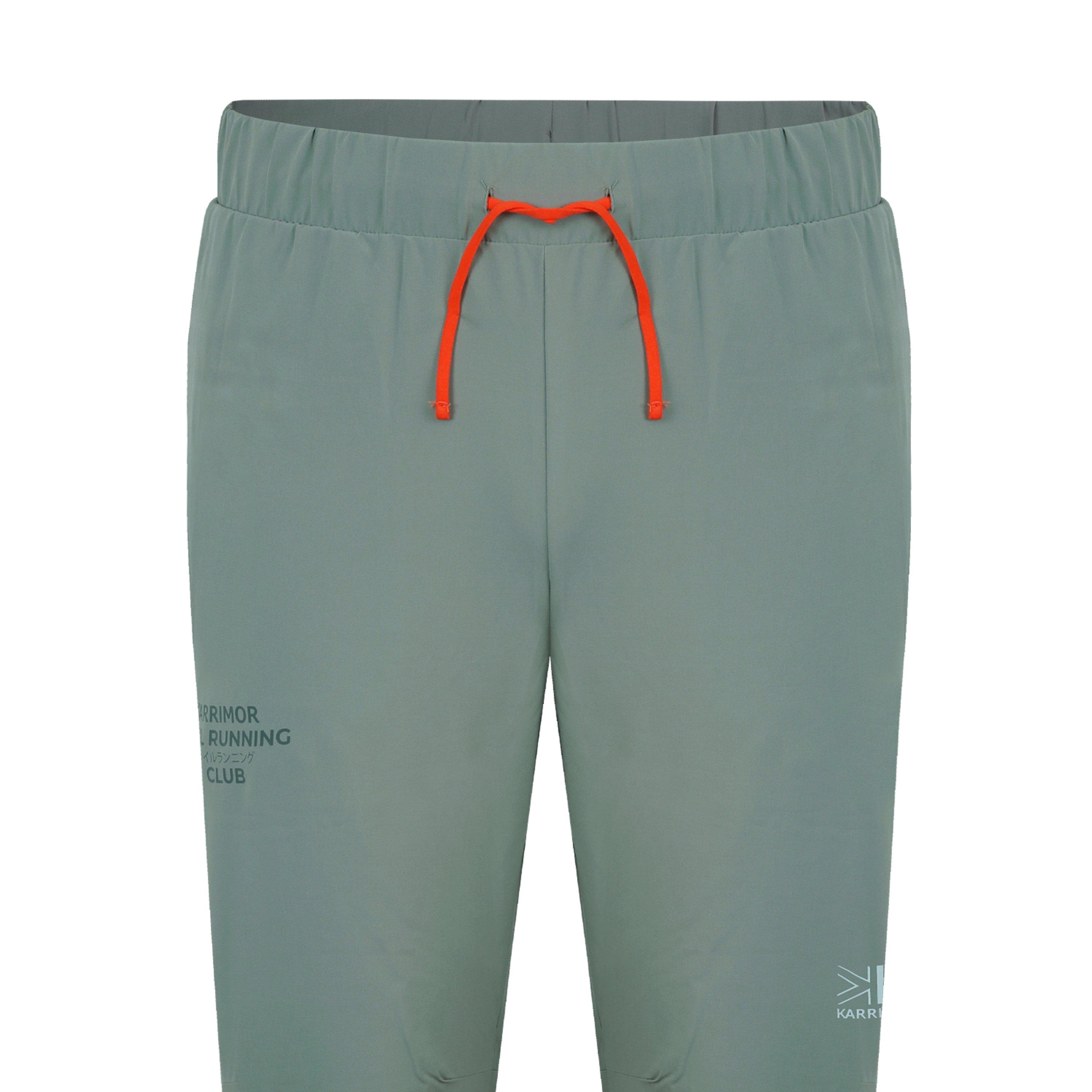 Khaki - Karrimor - Men's Running Club Closed Hem Poly Joggers - 3