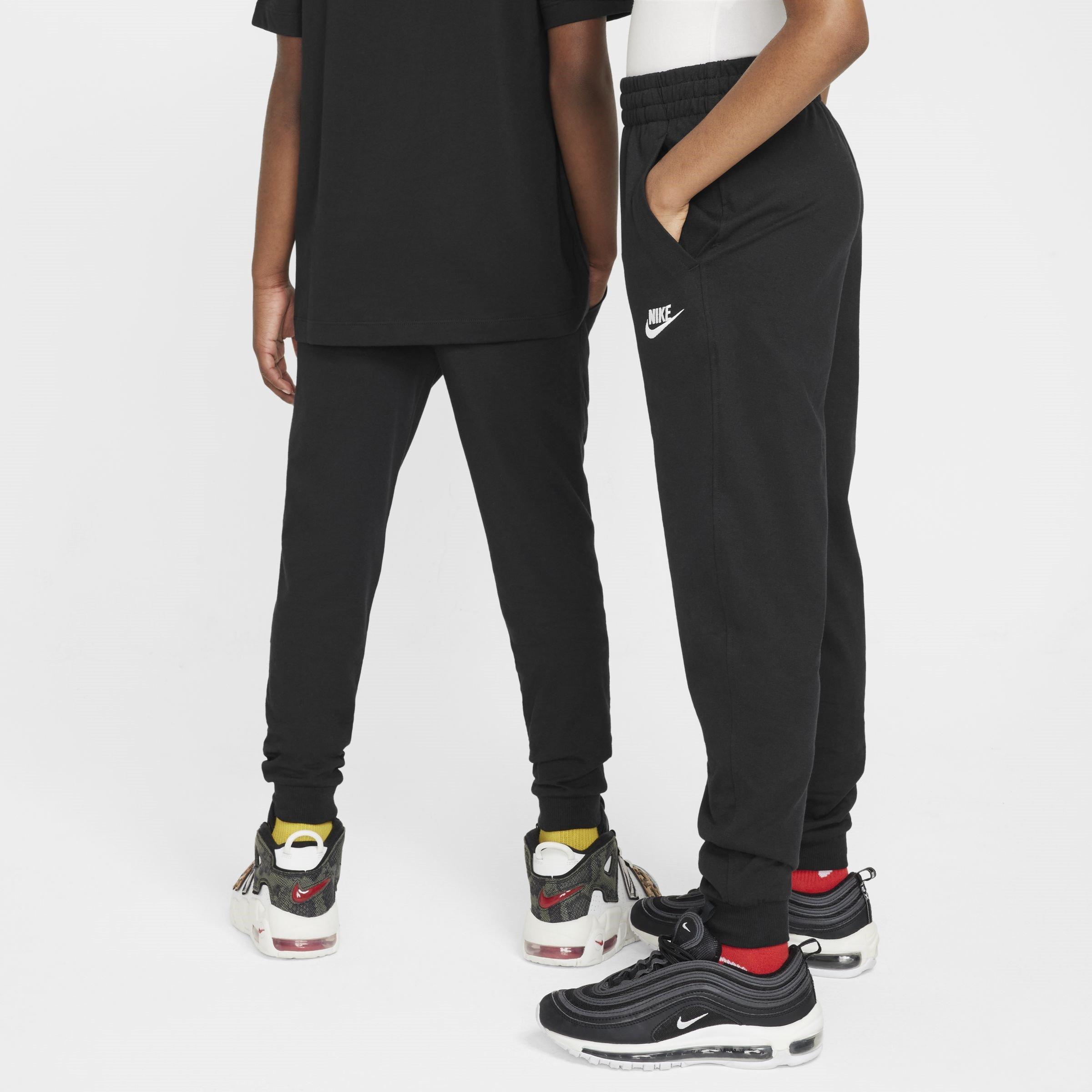 Black/Blk/White - Nike - Sportswear Club Juniors Knit Joggers - 2