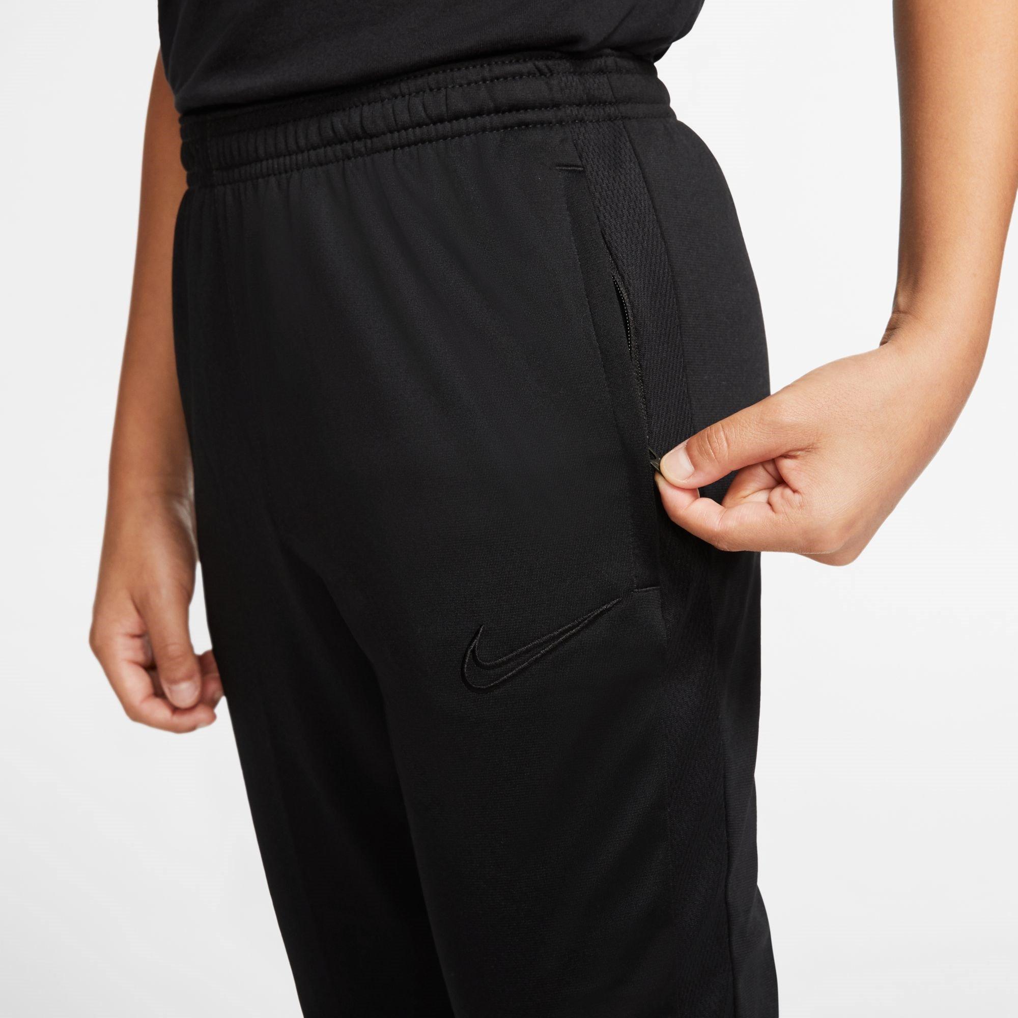 Triple Black - Nike - Dri-FIT Academy Big Kids' Soccer Pants - 6