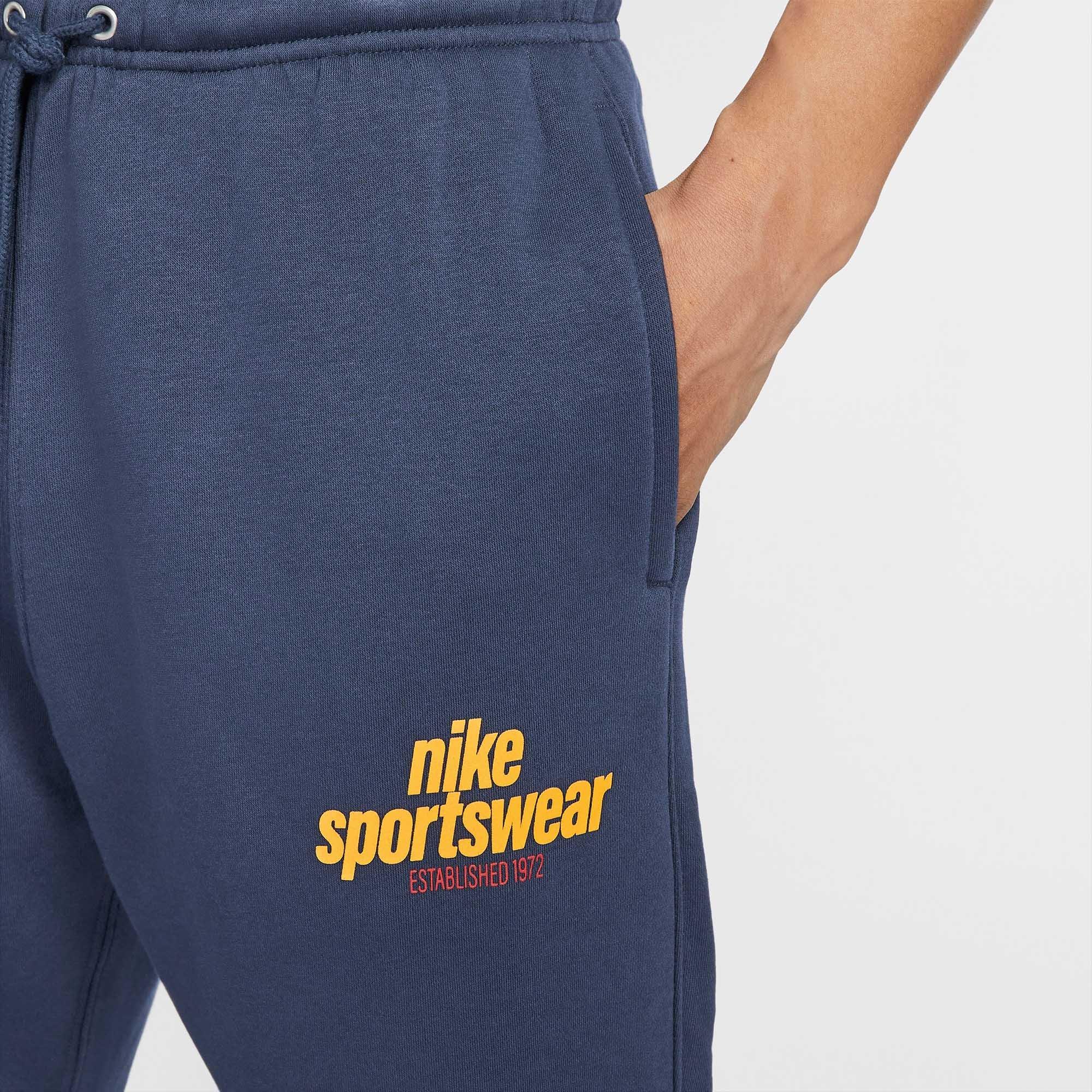 Obsidian/Gold - Nike - Club Mens Fleece Pants - 5