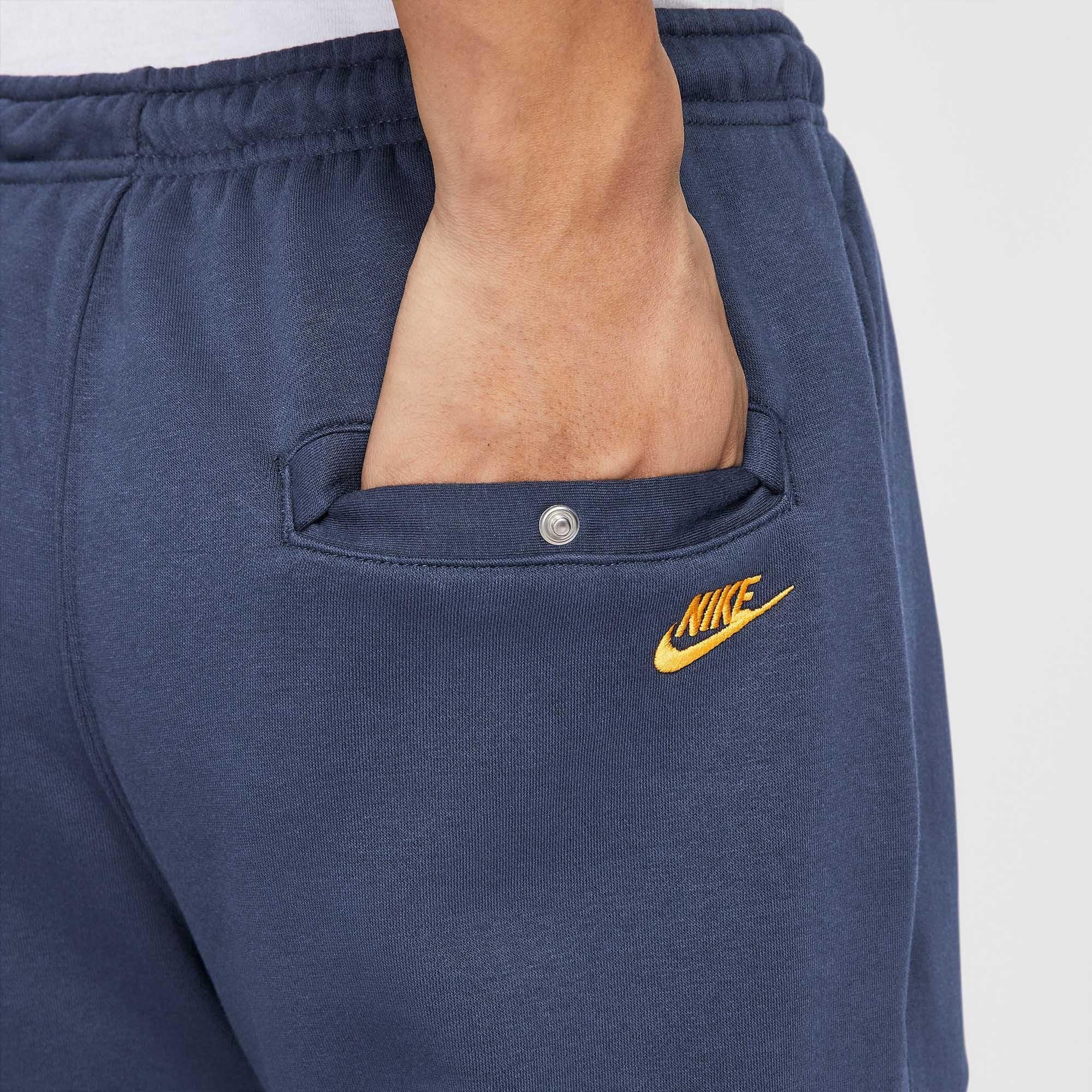 Obsidian/Gold - Nike - Club Mens Fleece Pants - 6