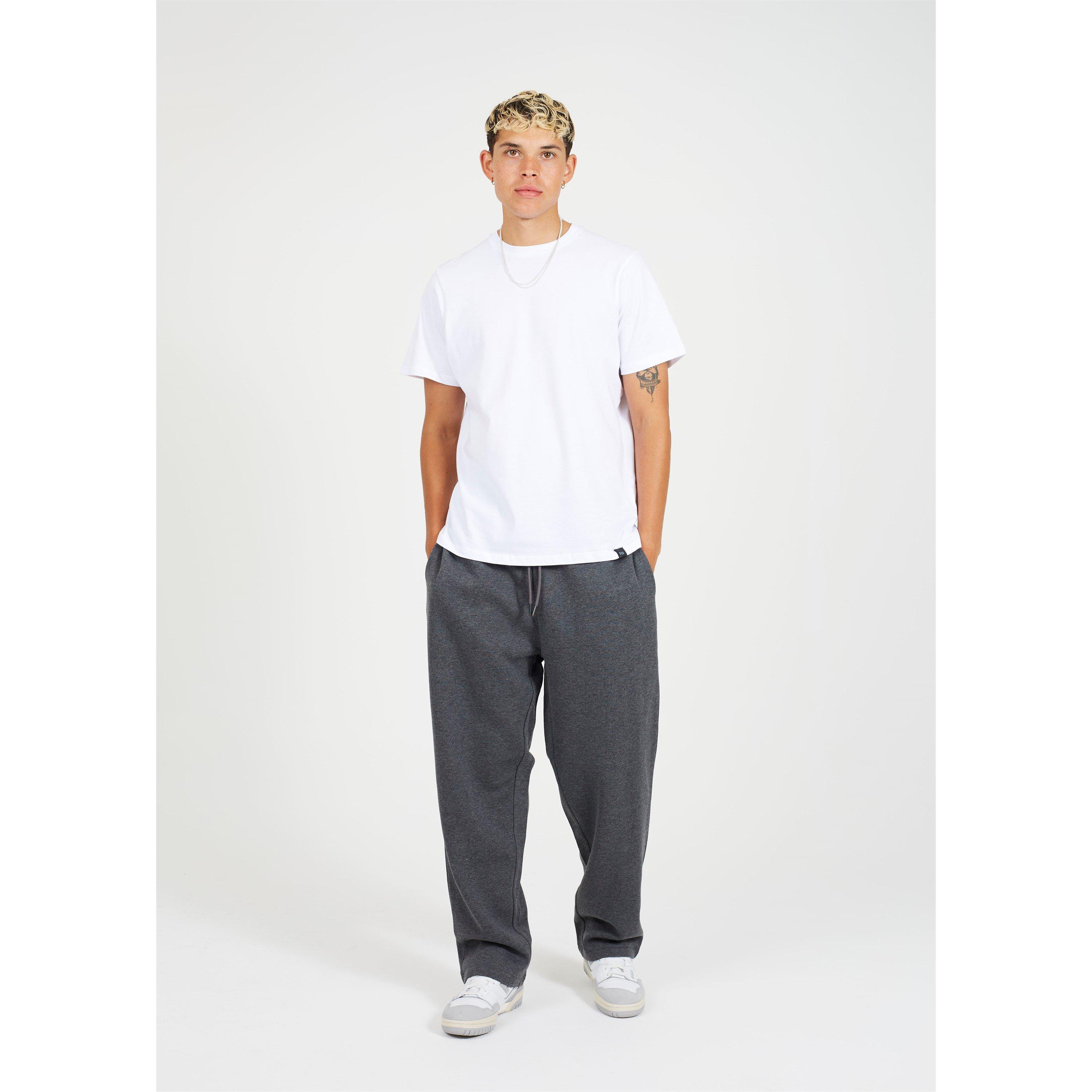 Brave Soul BS Wide Leg Joggers with Open Hem