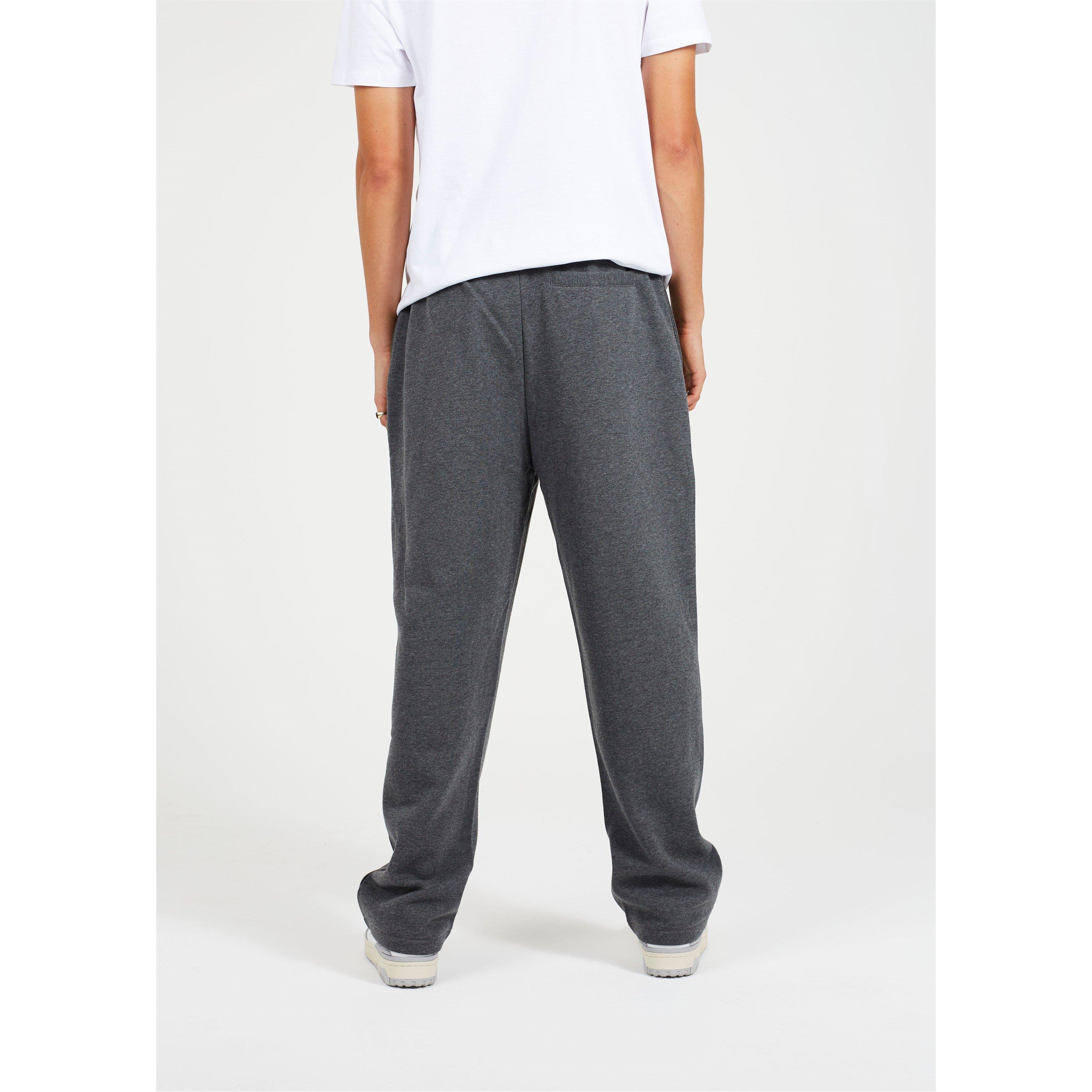 Charcoal - Brave Soul - BS Wide Leg Joggers with Open Hem - 3
