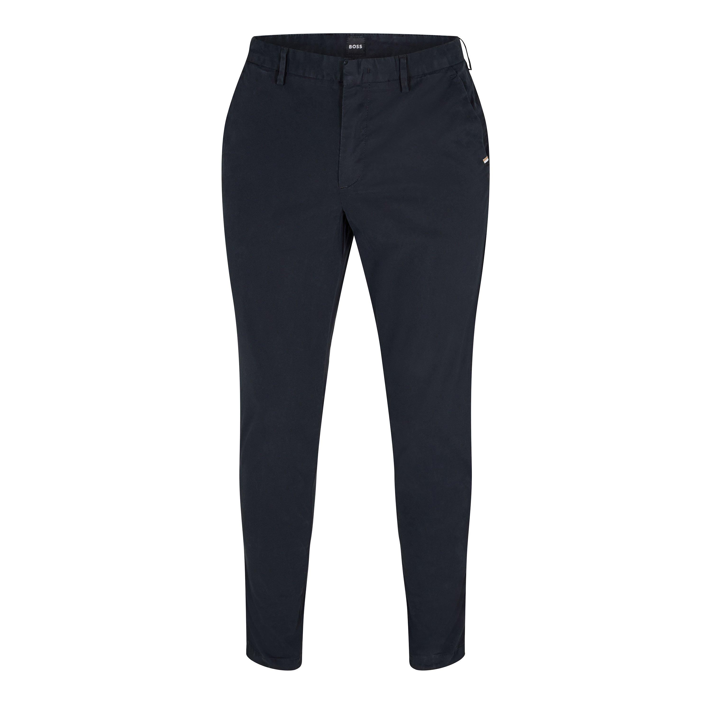 Black - Boss - Men's Kaito3-D Straight Leg Trousers - 1