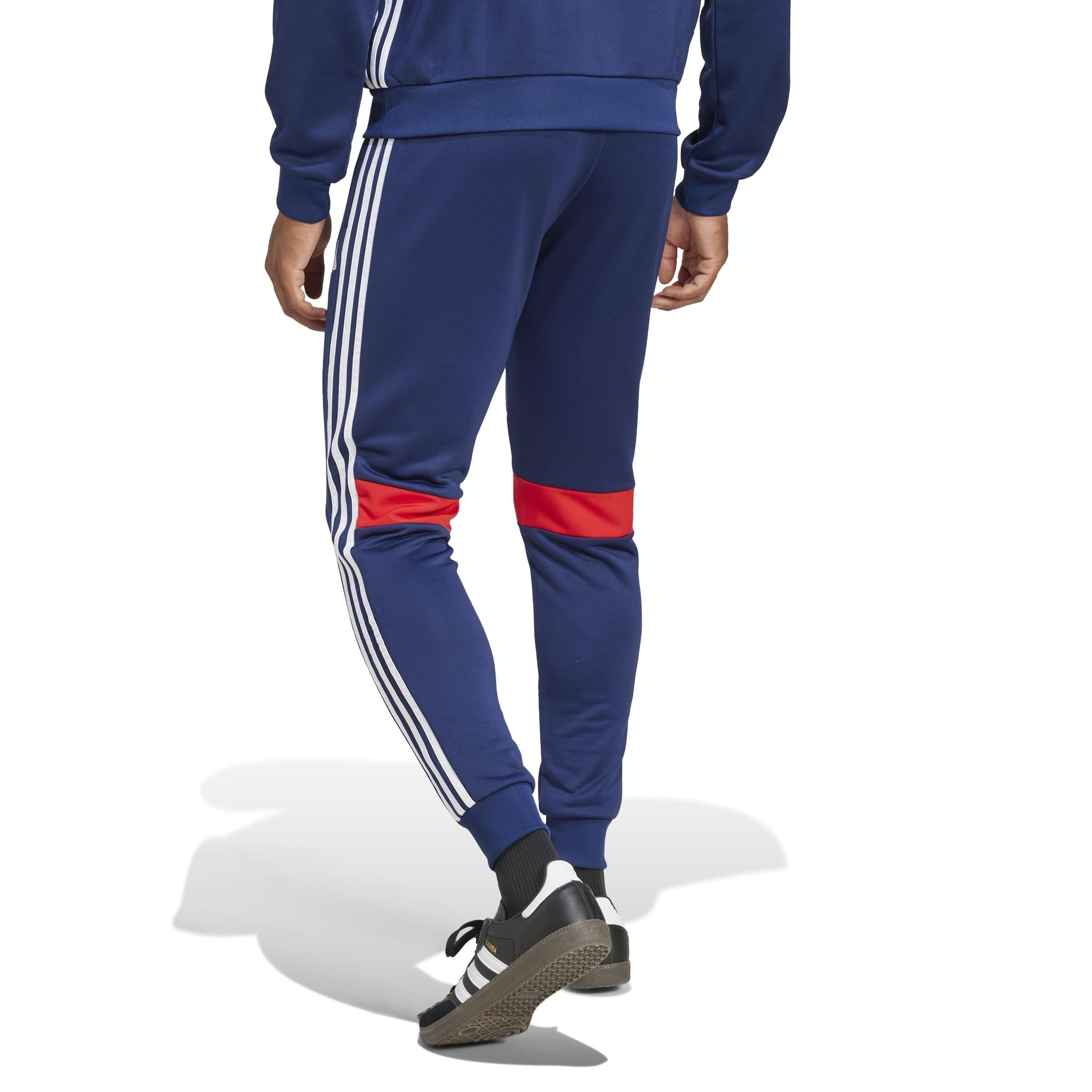 Marineblå/Rød - adidas - Tiro 25 Essentials Sweat Tracksuit Bottoms Mens - 3