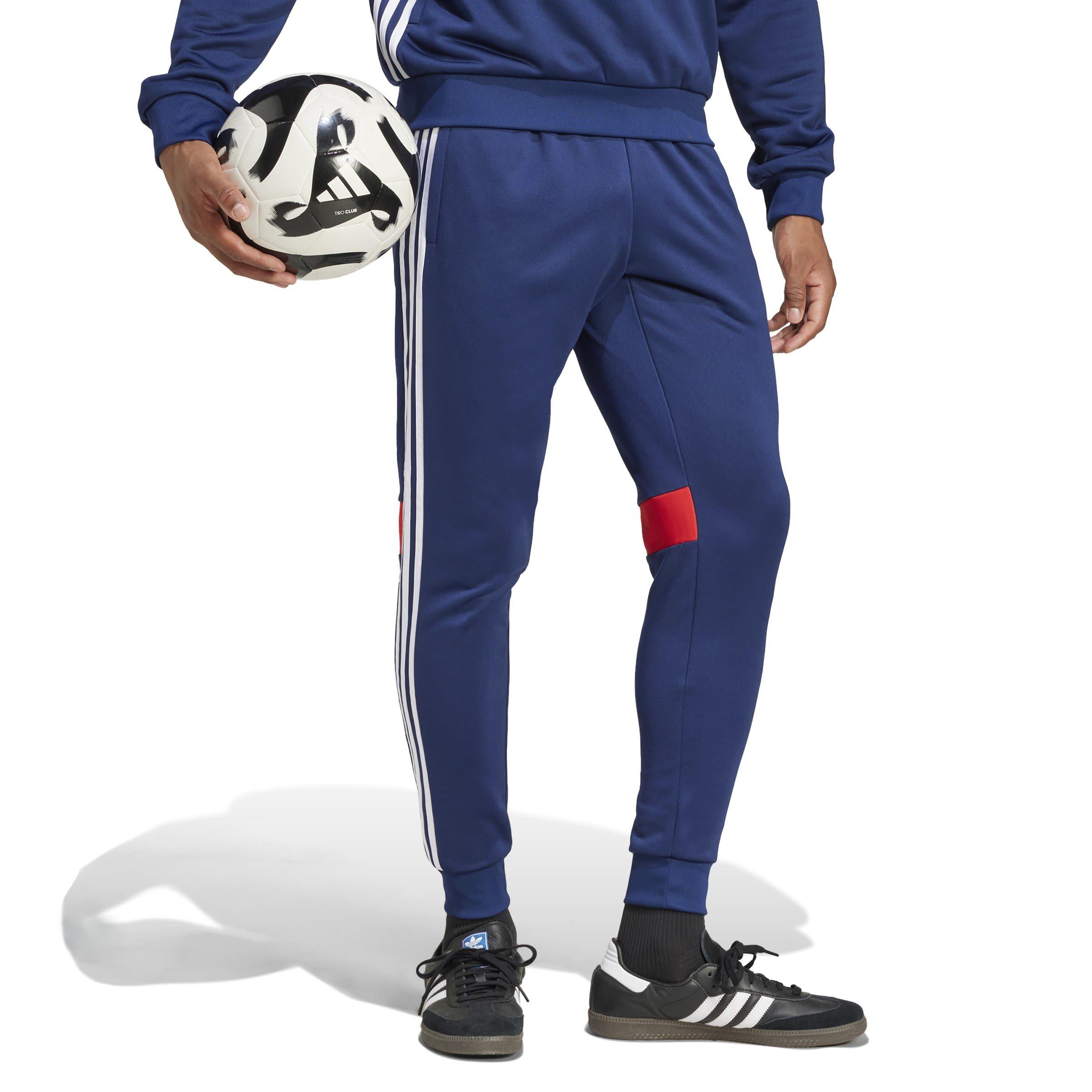 Marineblå/Rød - adidas - Tiro 25 Essentials Sweat Tracksuit Bottoms Mens - 4