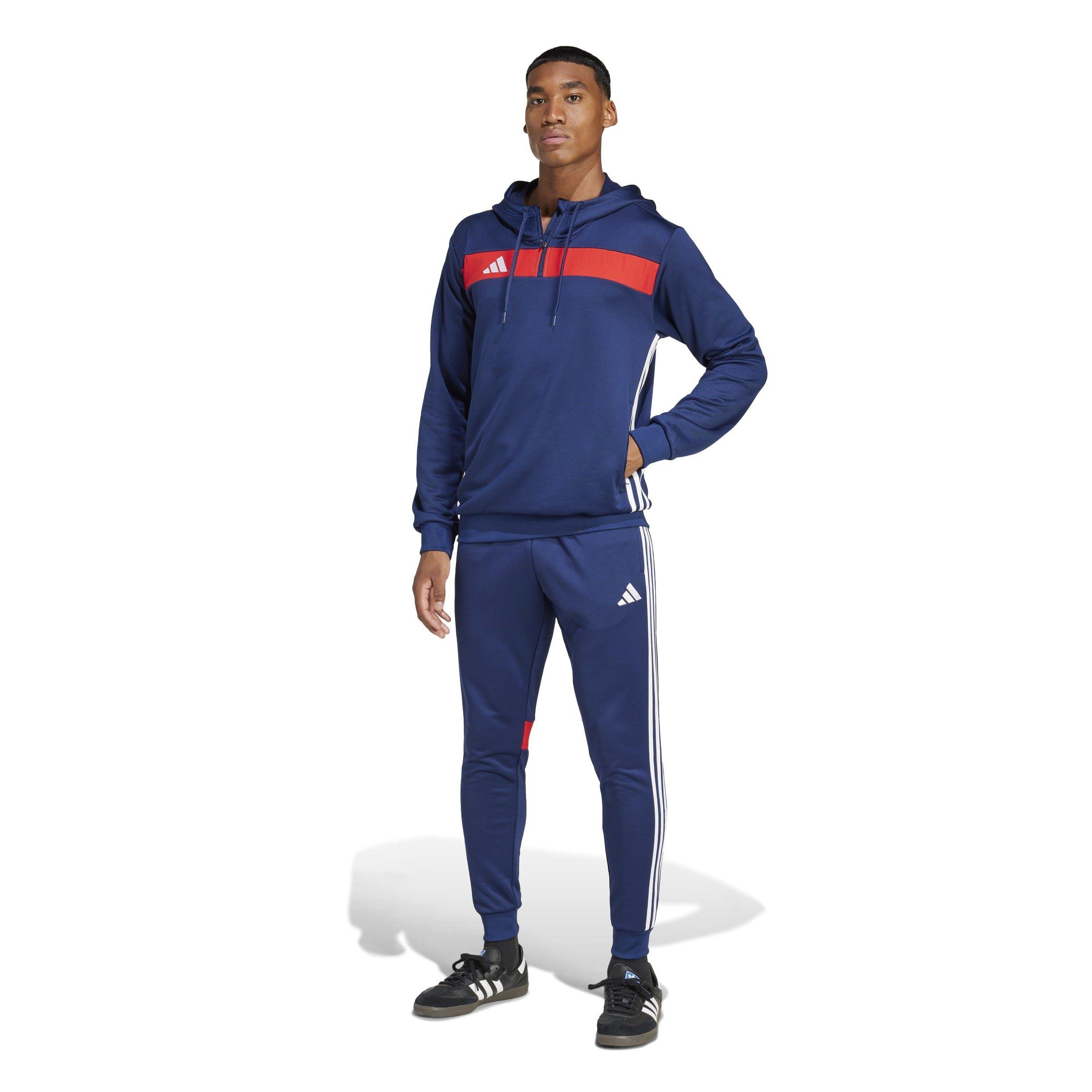 Marineblå/Rød - adidas - Tiro 25 Essentials Sweat Tracksuit Bottoms Mens - 7