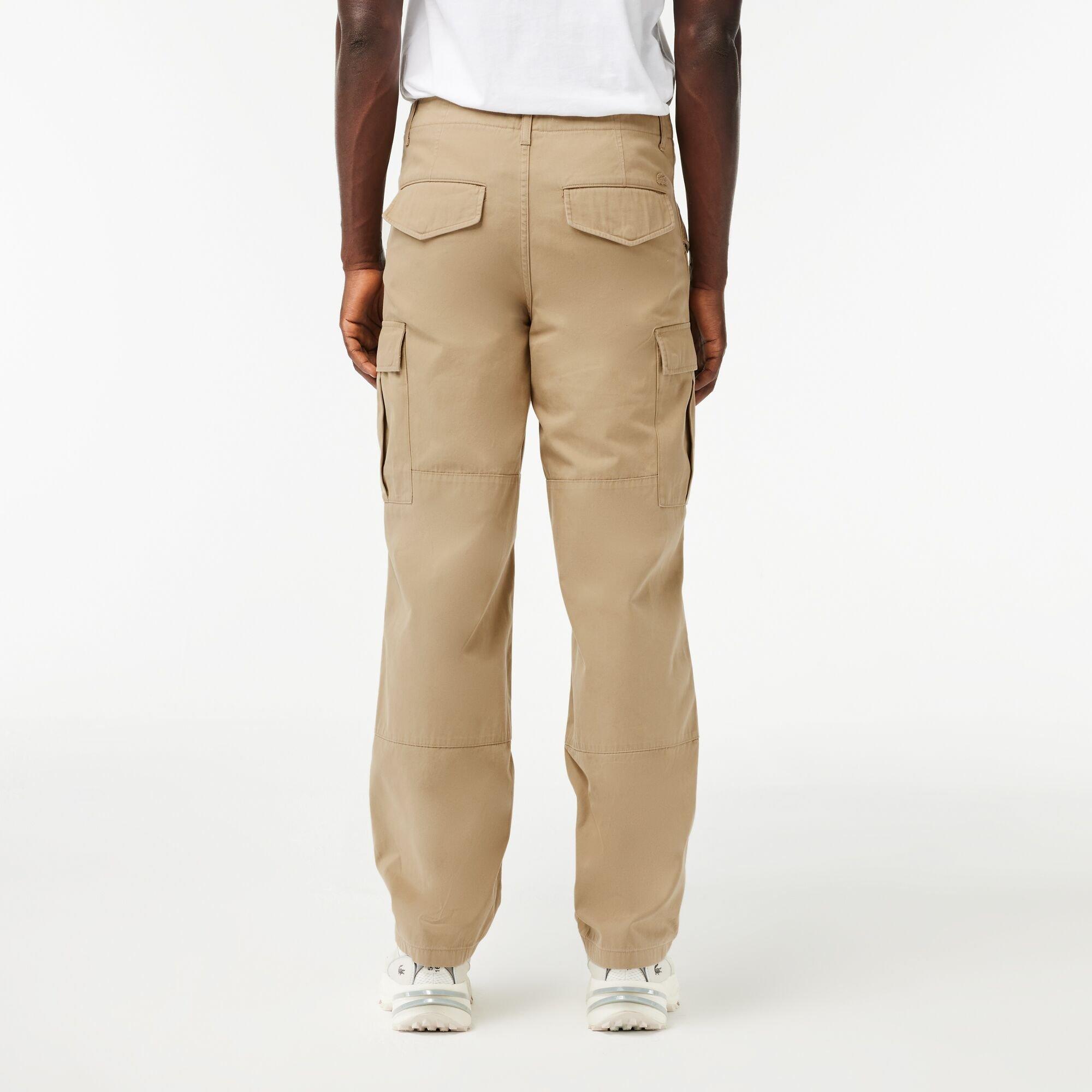 Lav - Lacoste - Men's Straight Fit Cargo Trousers - 2