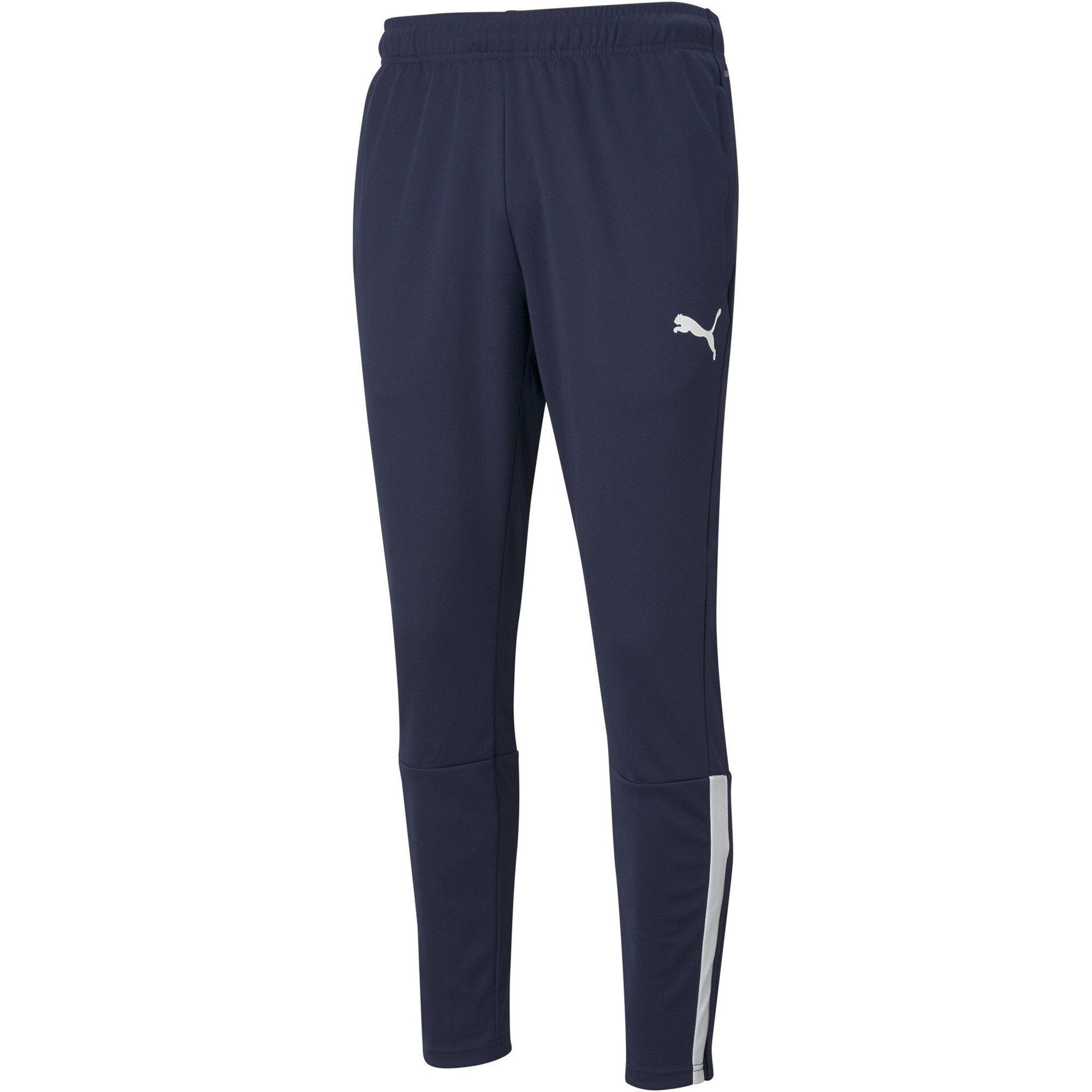 Puma Men's Teamliga Training Pants Tracksuit Bottom - Navy/White - XL