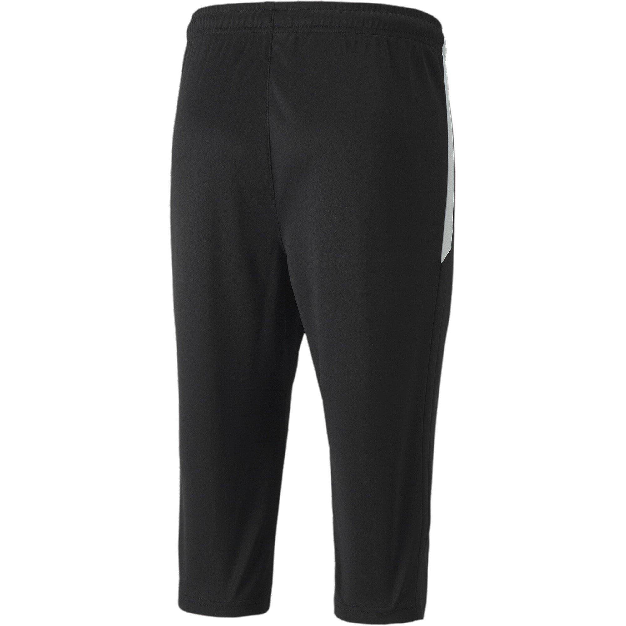 Black/White - Puma - Puma Teamliga Training 3/4 Pants Tracksuit Bottom Mens - 2